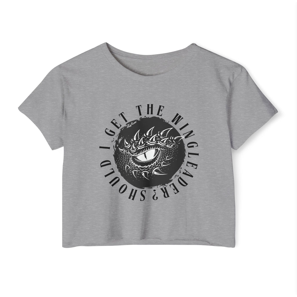 Dragon Rider Crop Top | Bookish Romantasy Shirt
