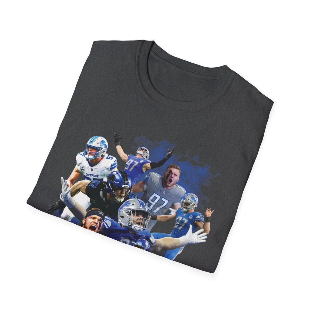Detroit Football Defensive Grit T-Shirt |  Hutchinson Game Day Fan Shirt