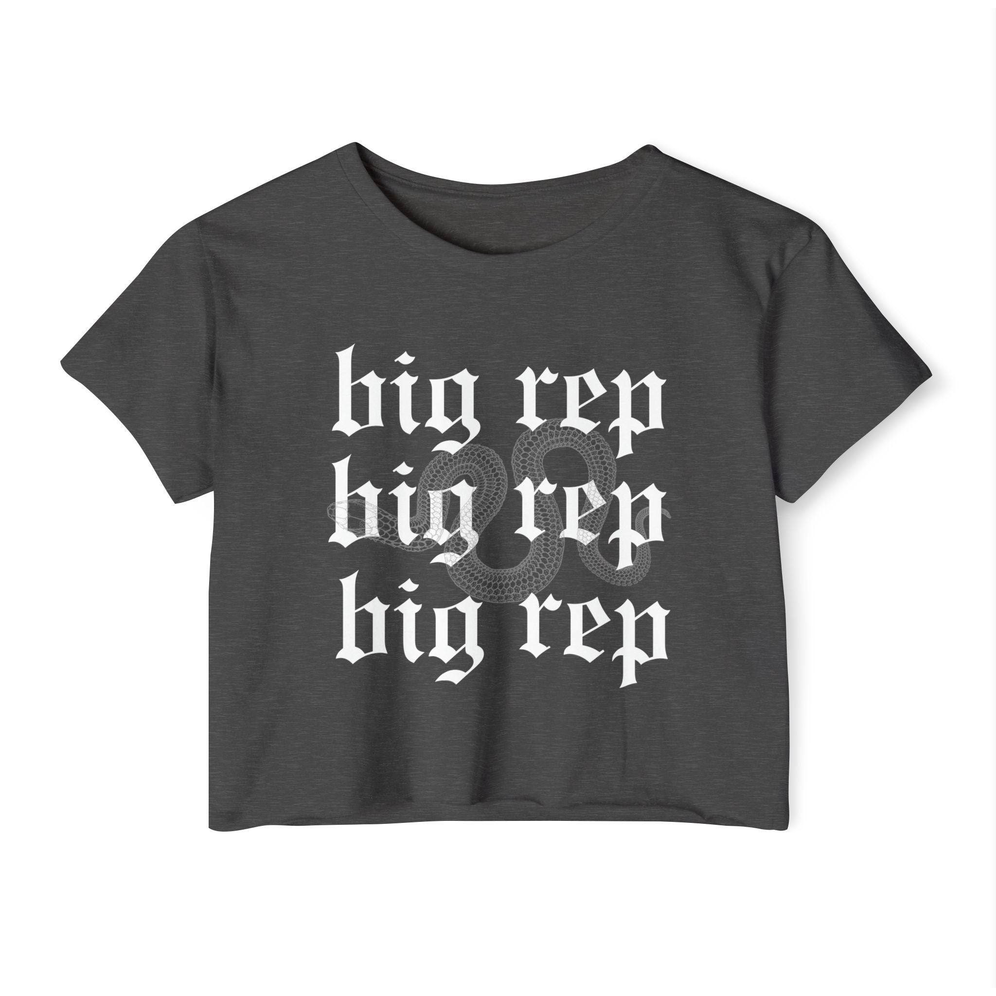 Big Rep Crop Top | Empowered Feminine Fashion