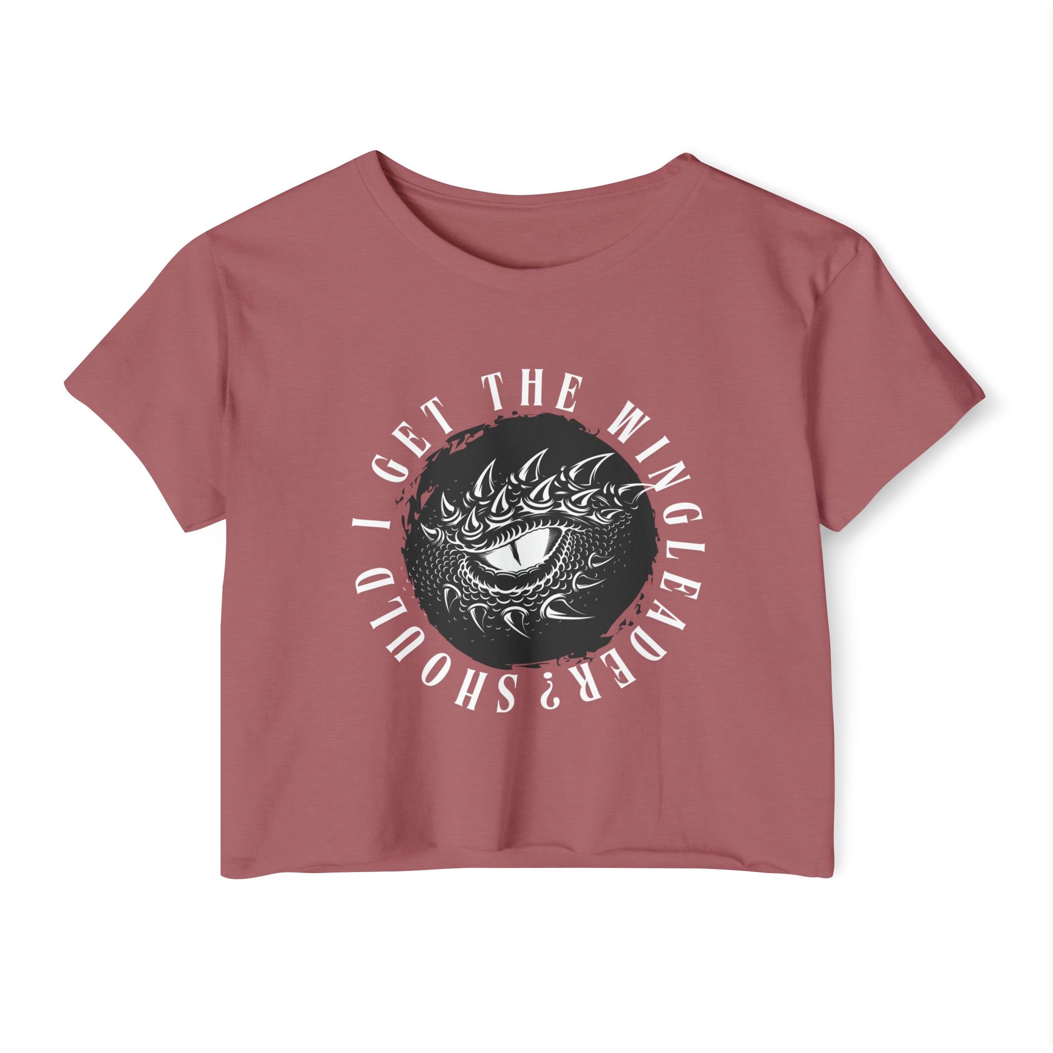 Dragon Rider Crop Top | Bookish Romantasy Shirt