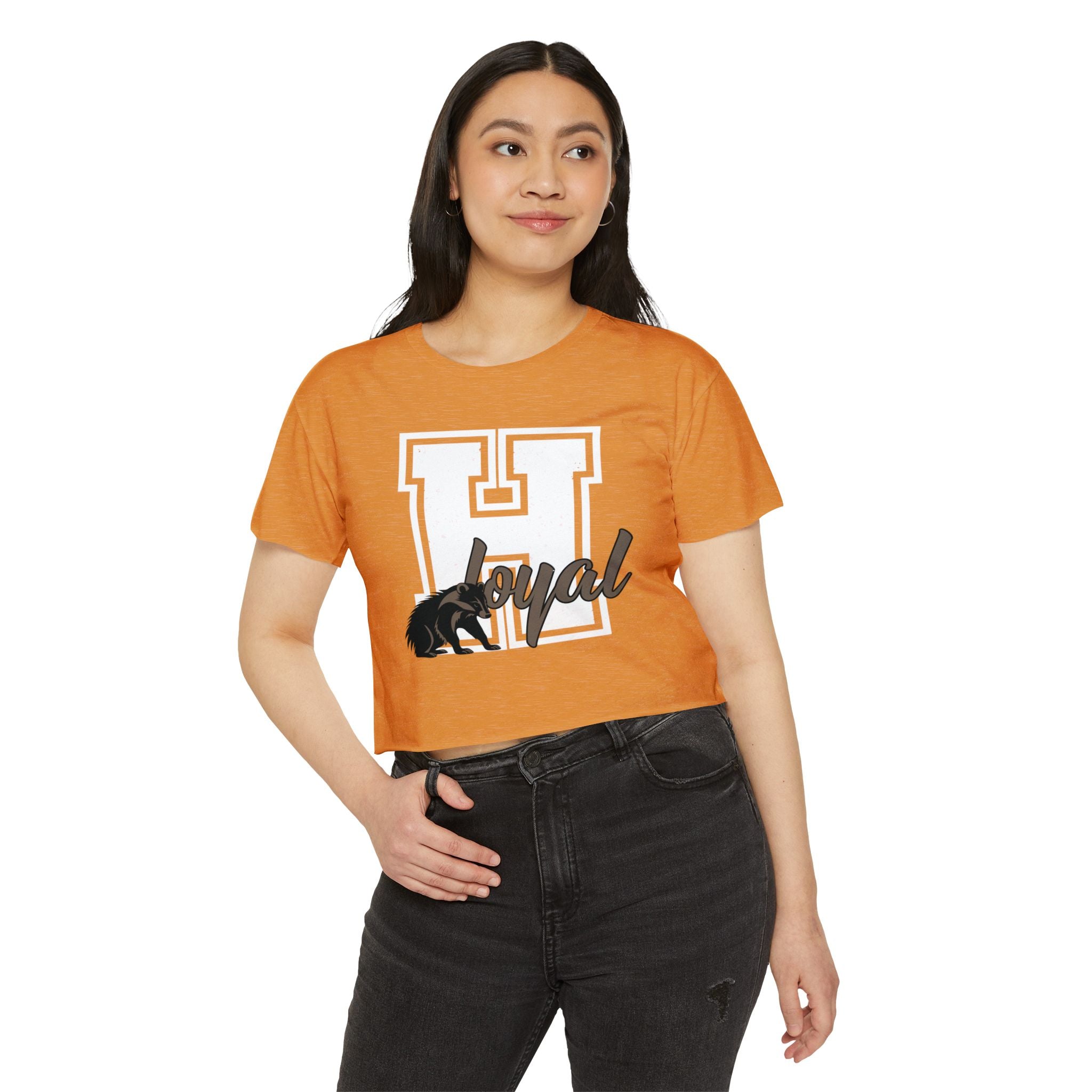 Wizard House Pride Varsity Crop Top Shirt