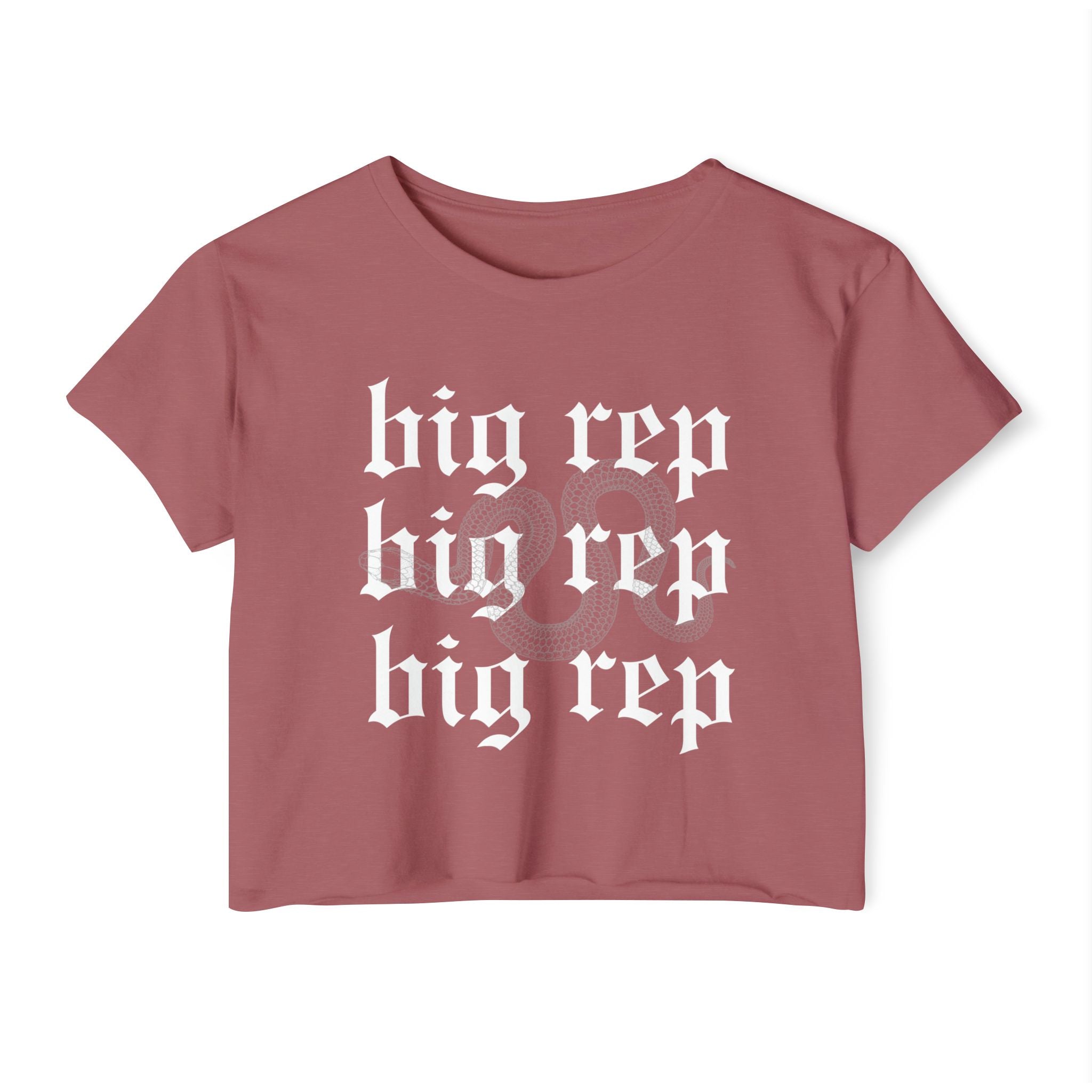 Big Rep Crop Top | Empowered Feminine Fashion