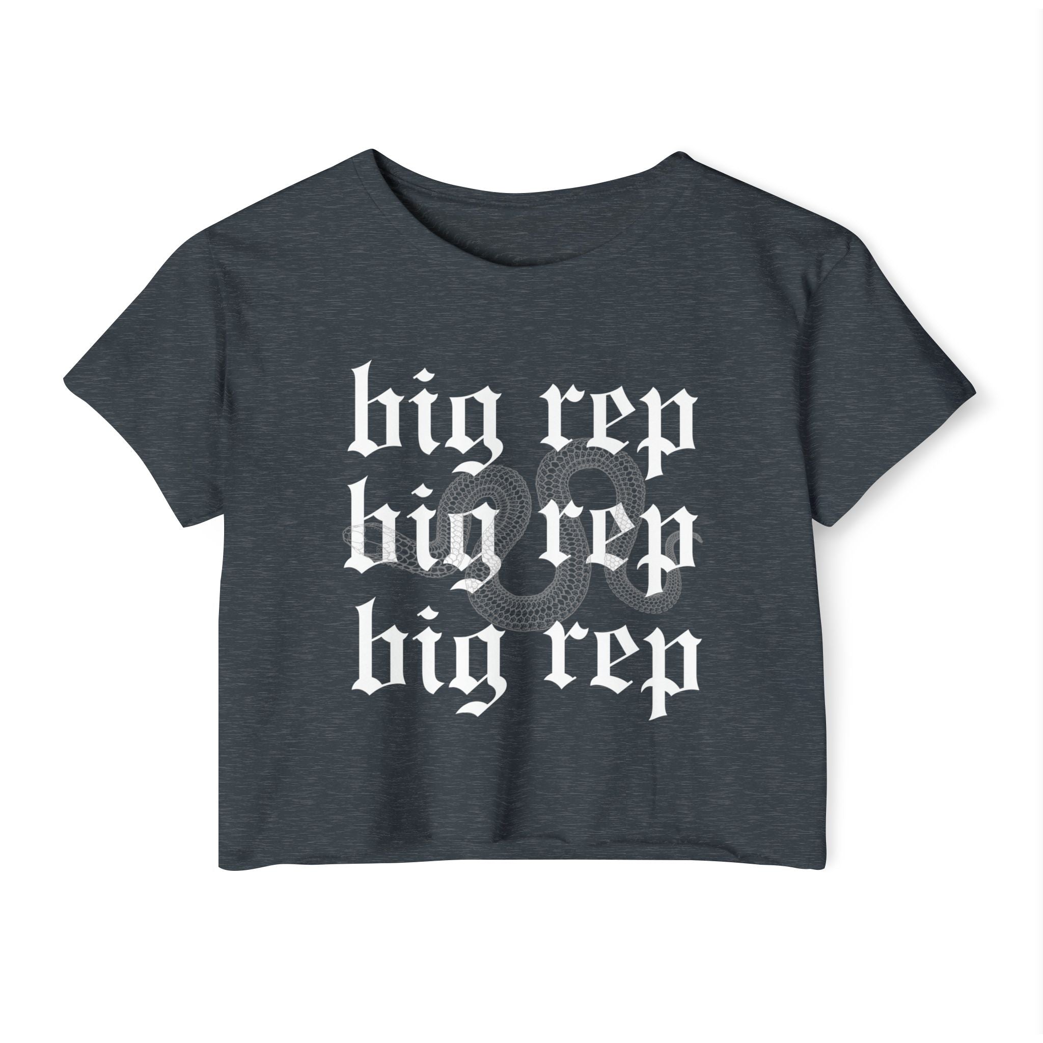 Big Rep Crop Top | Empowered Feminine Fashion
