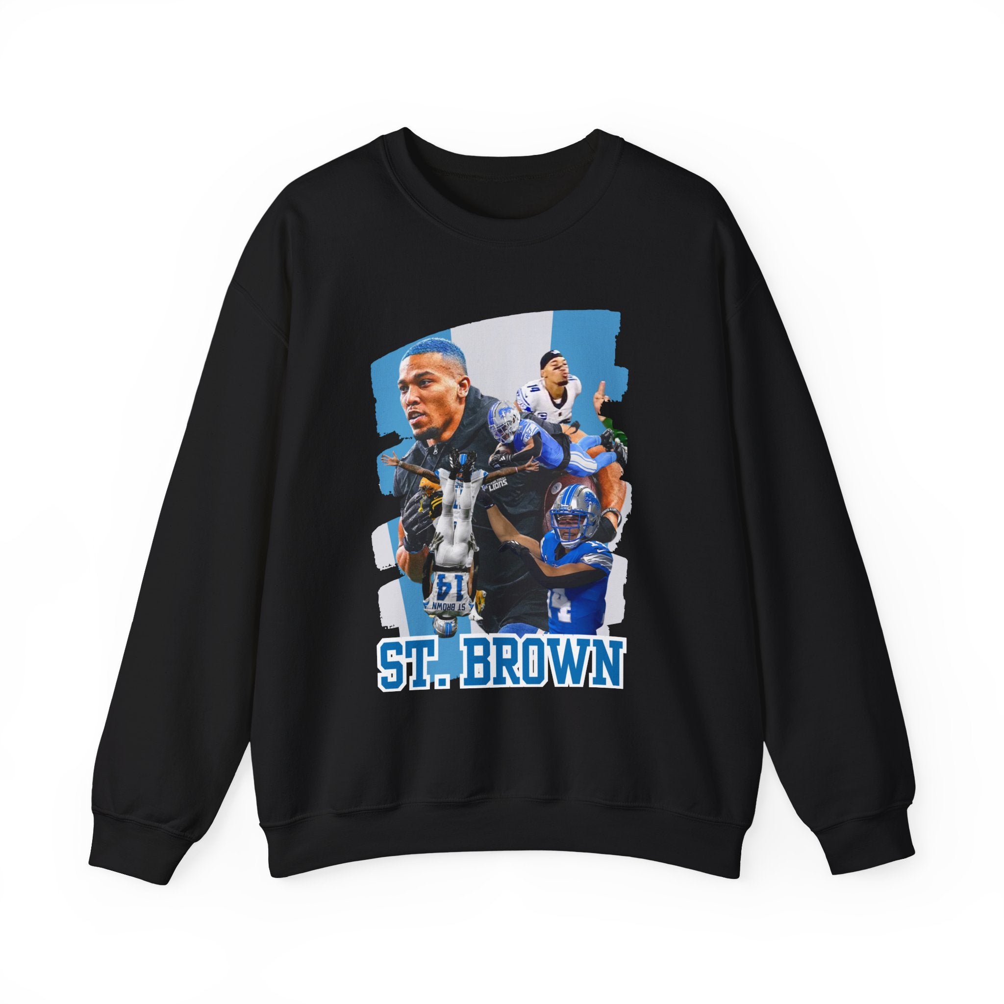 Detroit Football Wide Receiver Energy Sweatshirt | Game Day Crewneck