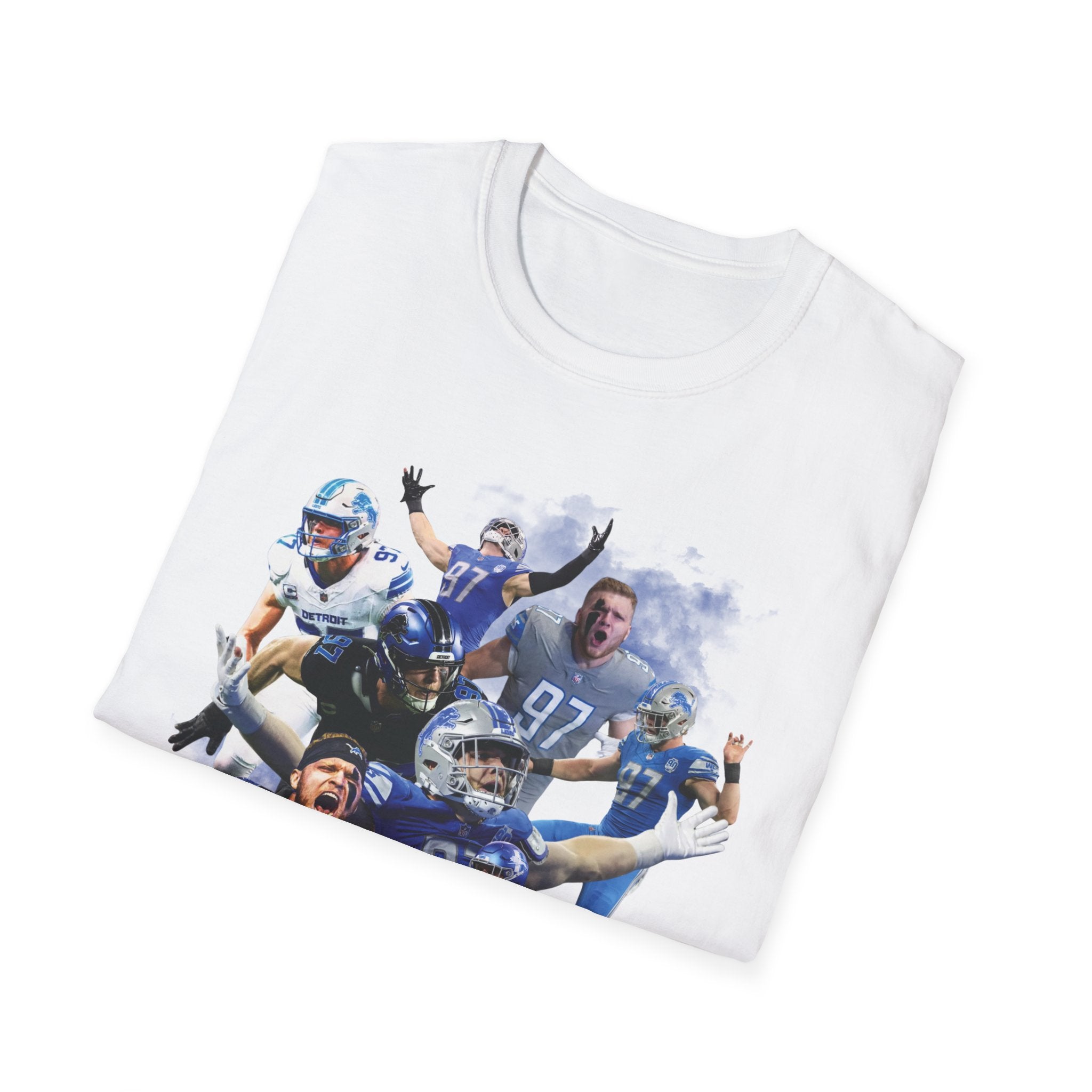 Detroit Football Defensive Grit T-Shirt |  Hutchinson Game Day Fan Shirt