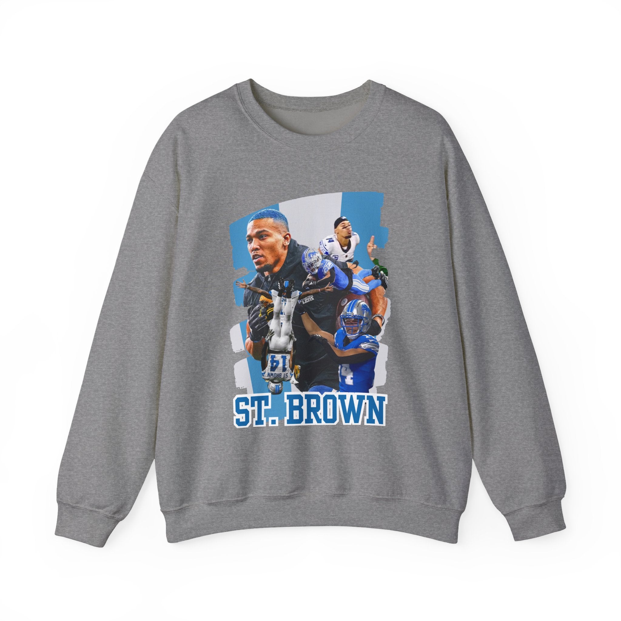 Detroit Football Wide Receiver Energy Sweatshirt | Game Day Crewneck