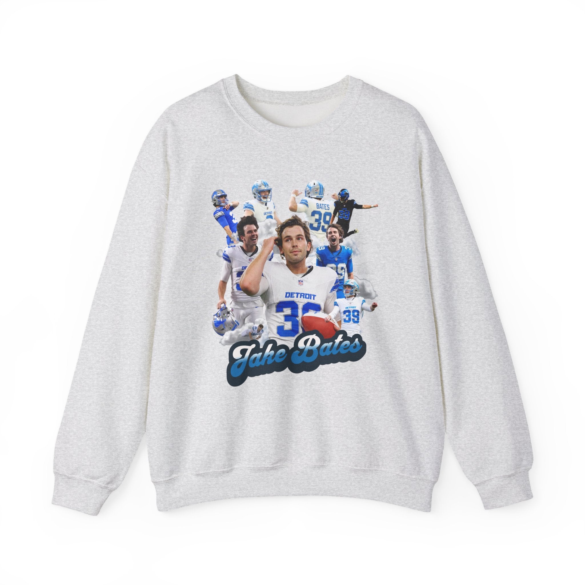 Detroit Football Kicker Sweatshirt| Detroit Field Goal Bates Crewneck