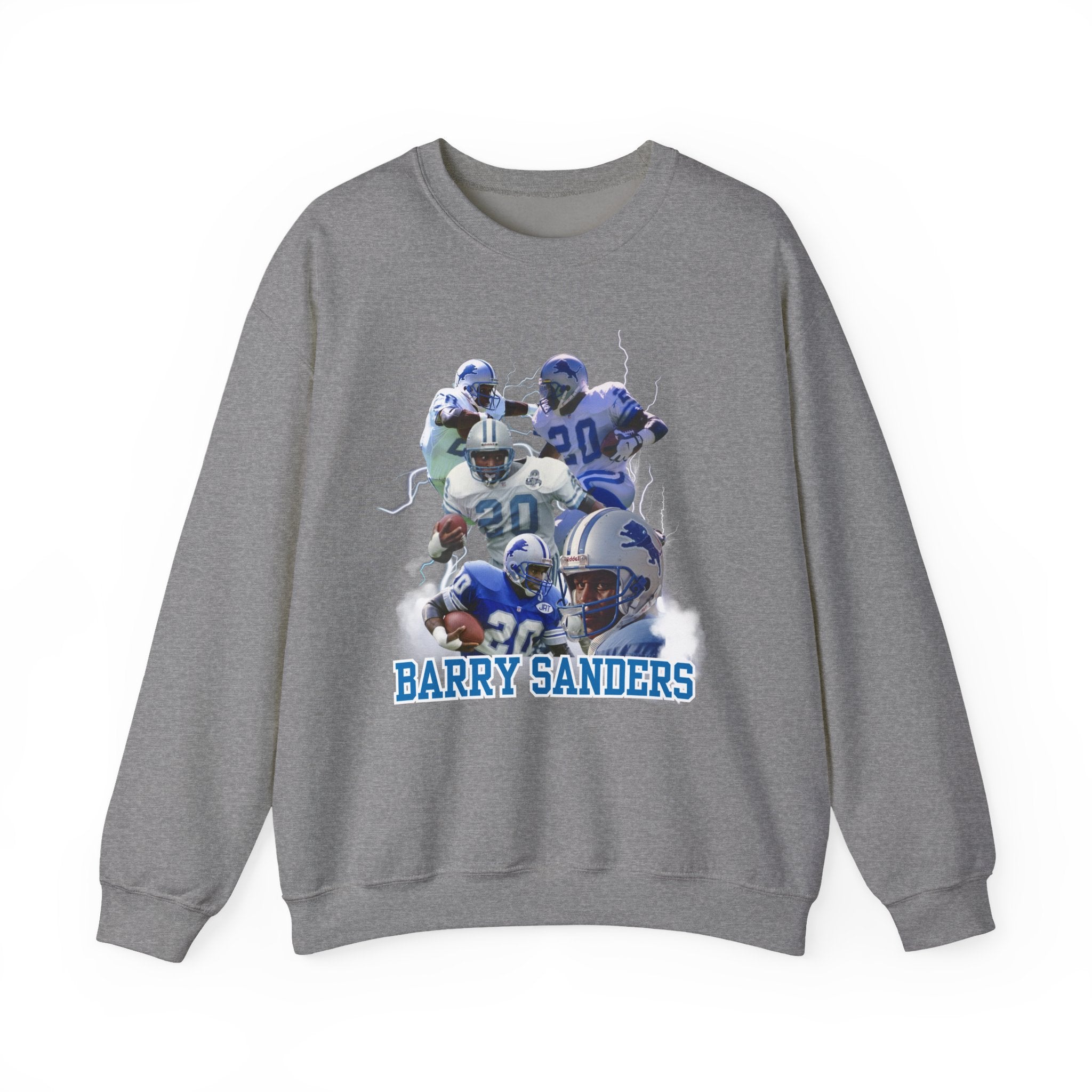 Detroit Football Legend Sweatshirt | Sanders Game Day Fan Crewneck