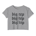 Big Rep Crop Top | Empowered Feminine Fashion