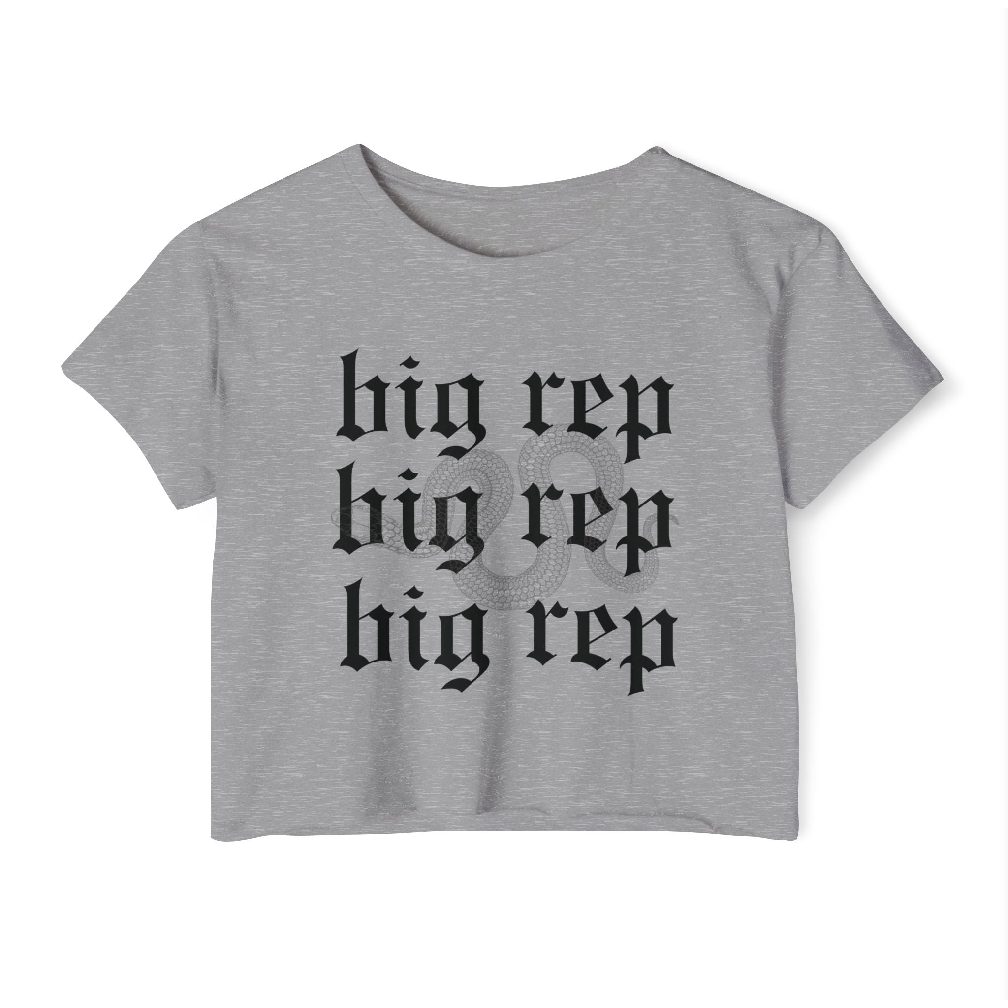 Big Rep Crop Top | Empowered Feminine Fashion