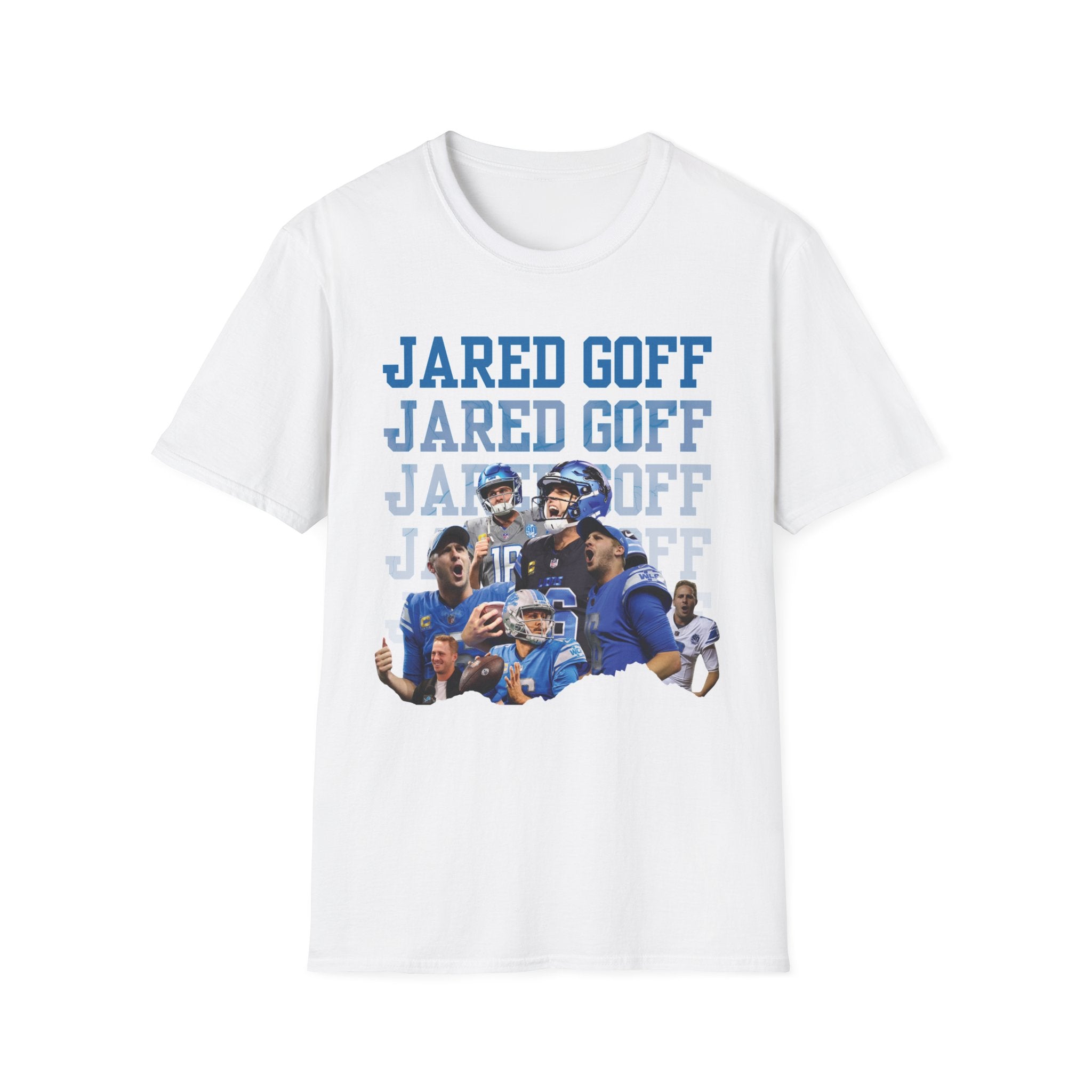 Detroit Football QB1 Chant T-Shirt | Game Day Shirt for Fans