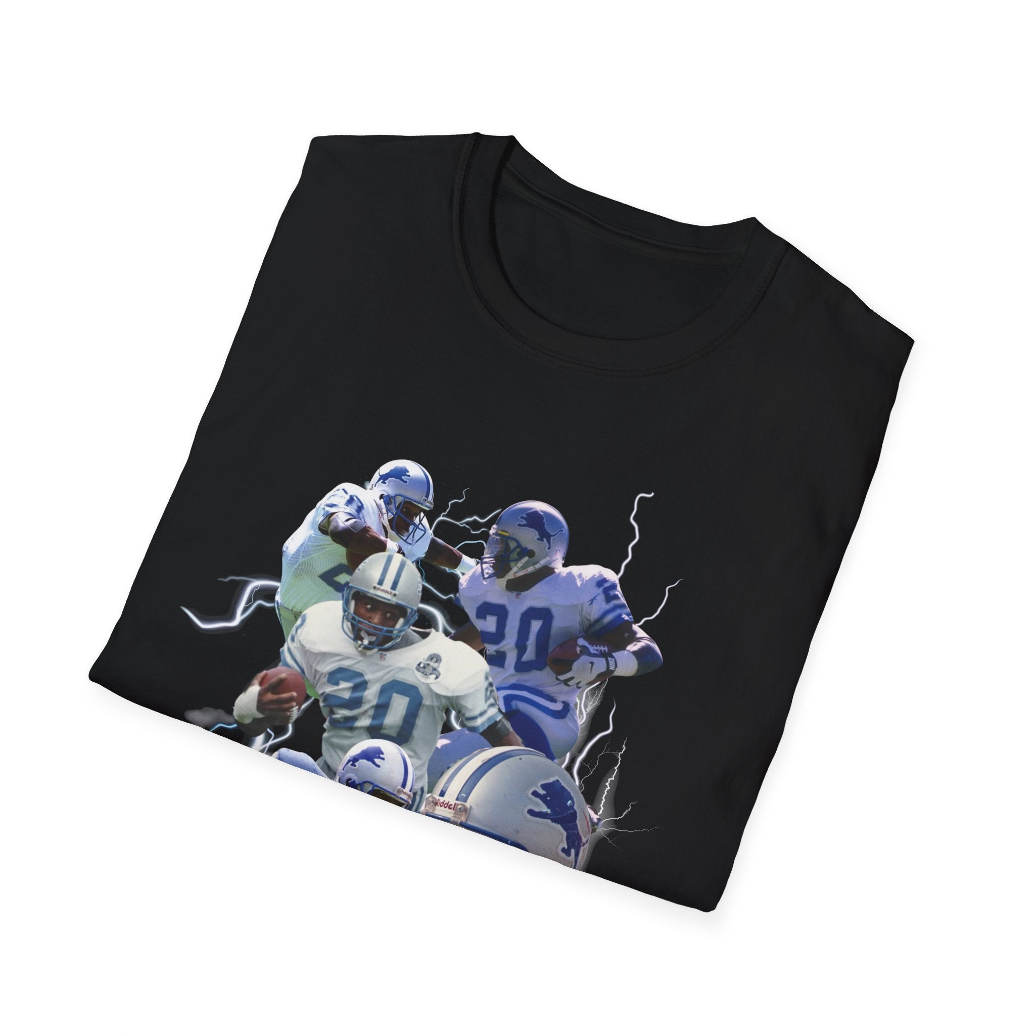 Detroit Football Legend T-Shirt | Sanders Game Day Fan Shirt