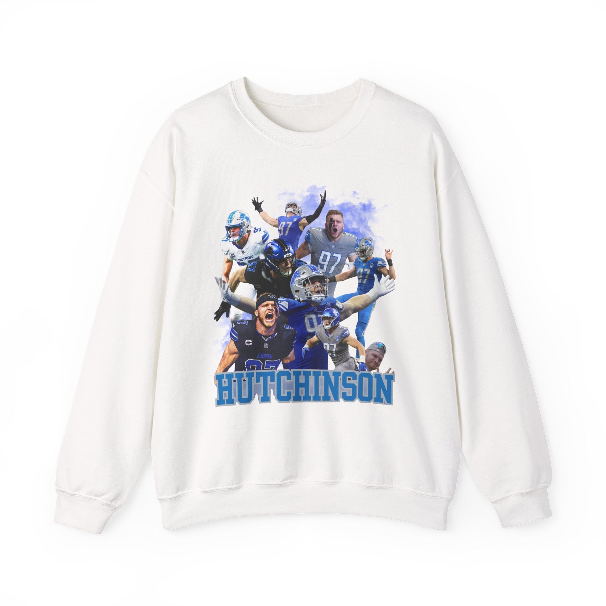 Detroit Football Defensive Grit Sweatshirt |  Edge Game Day Fan Crewneck