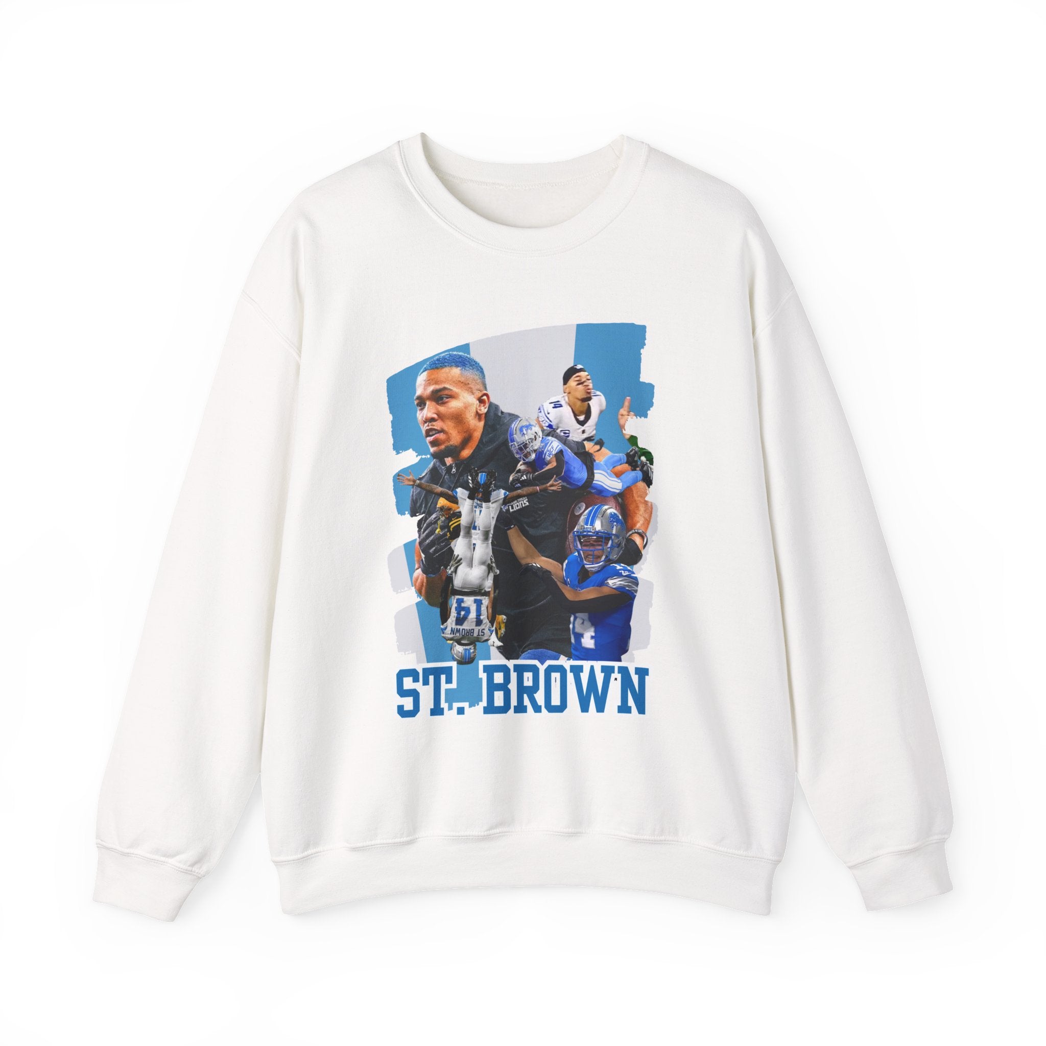Detroit Football Wide Receiver Energy Sweatshirt | Game Day Crewneck