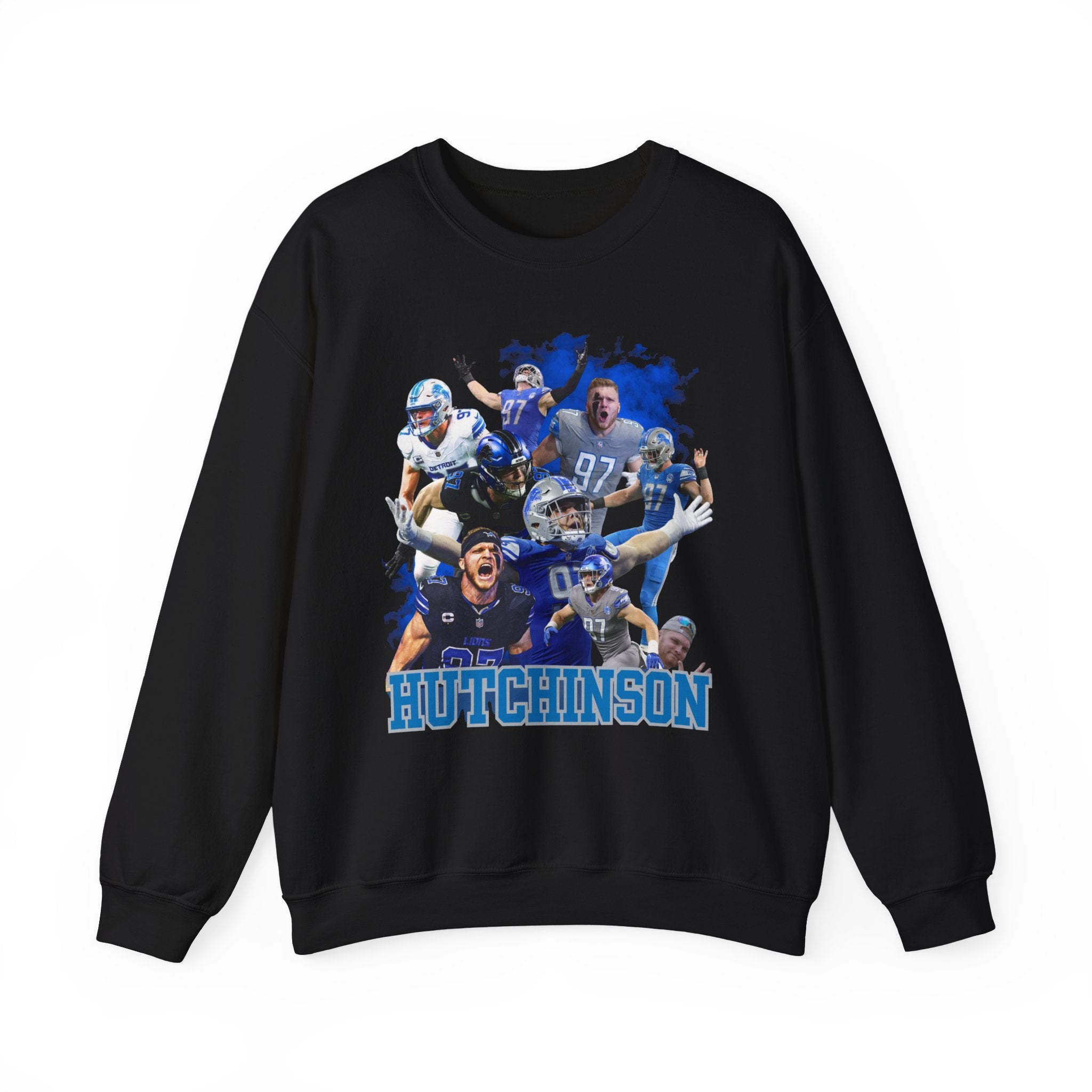 Detroit Football Defensive Grit Sweatshirt |  Edge Game Day Fan Crewneck