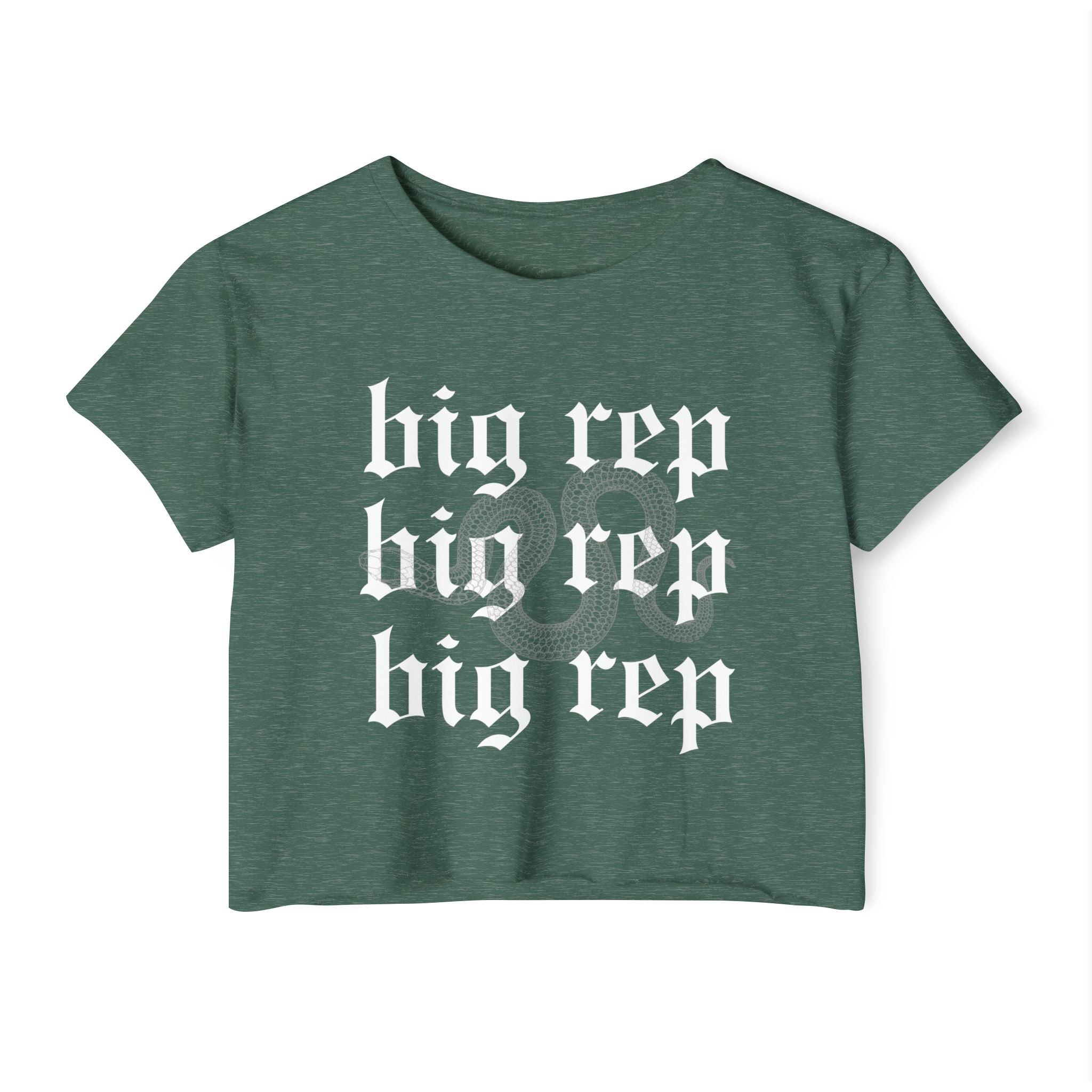Big Rep Crop Top | Empowered Feminine Fashion
