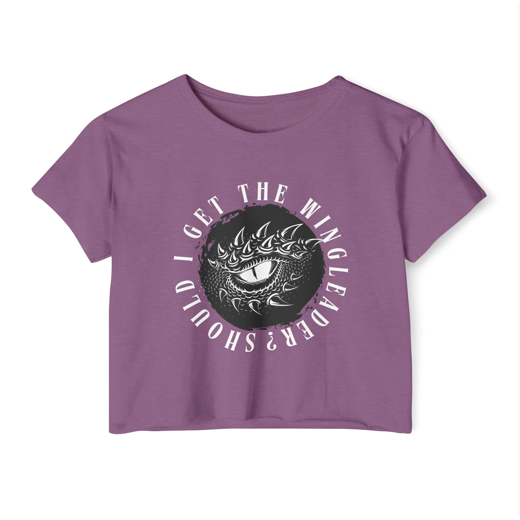 Dragon Rider Crop Top | Bookish Romantasy Shirt