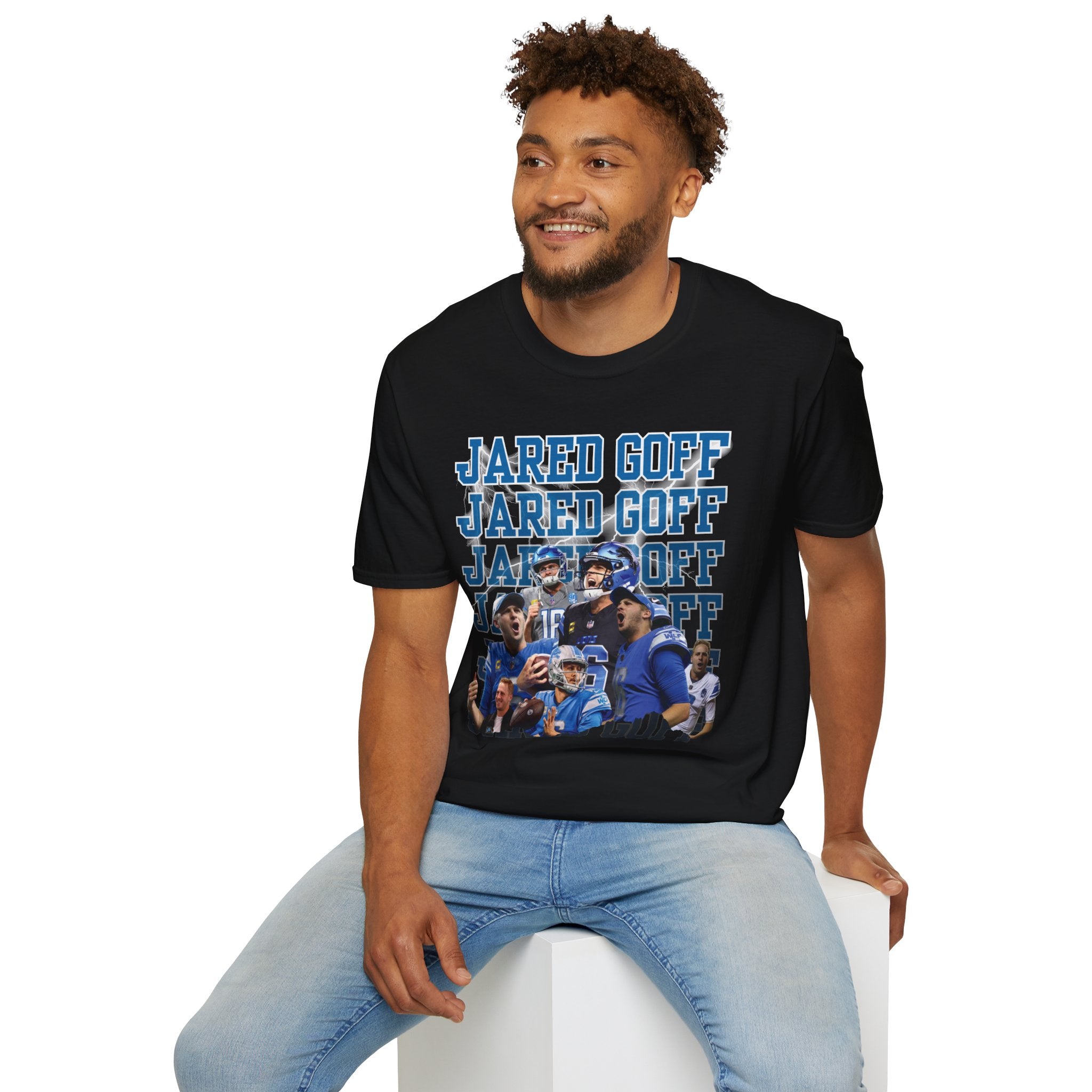 Detroit Football QB1 Chant T-Shirt | Game Day Shirt for Fans