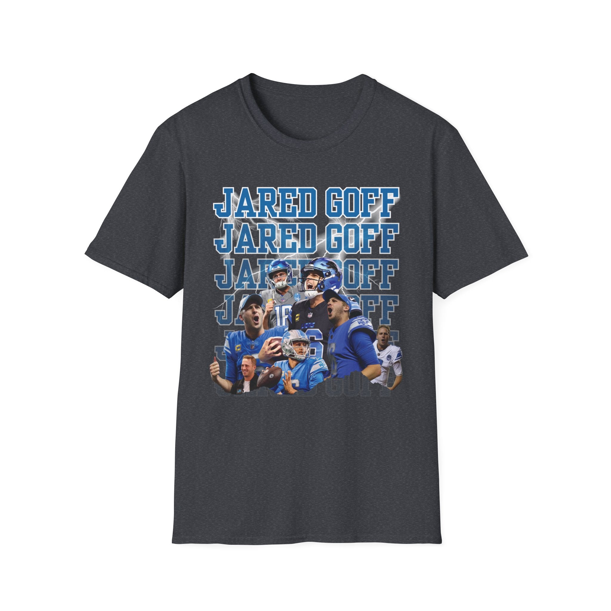 Detroit Football QB1 Chant T-Shirt | Game Day Shirt for Fans