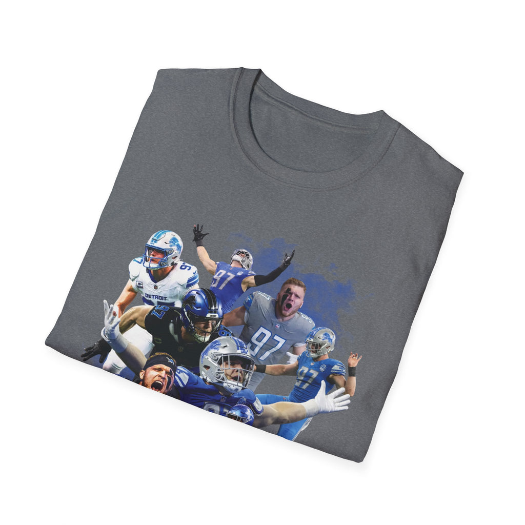 Detroit Football Defensive Grit T-Shirt |  Hutchinson Game Day Fan Shirt