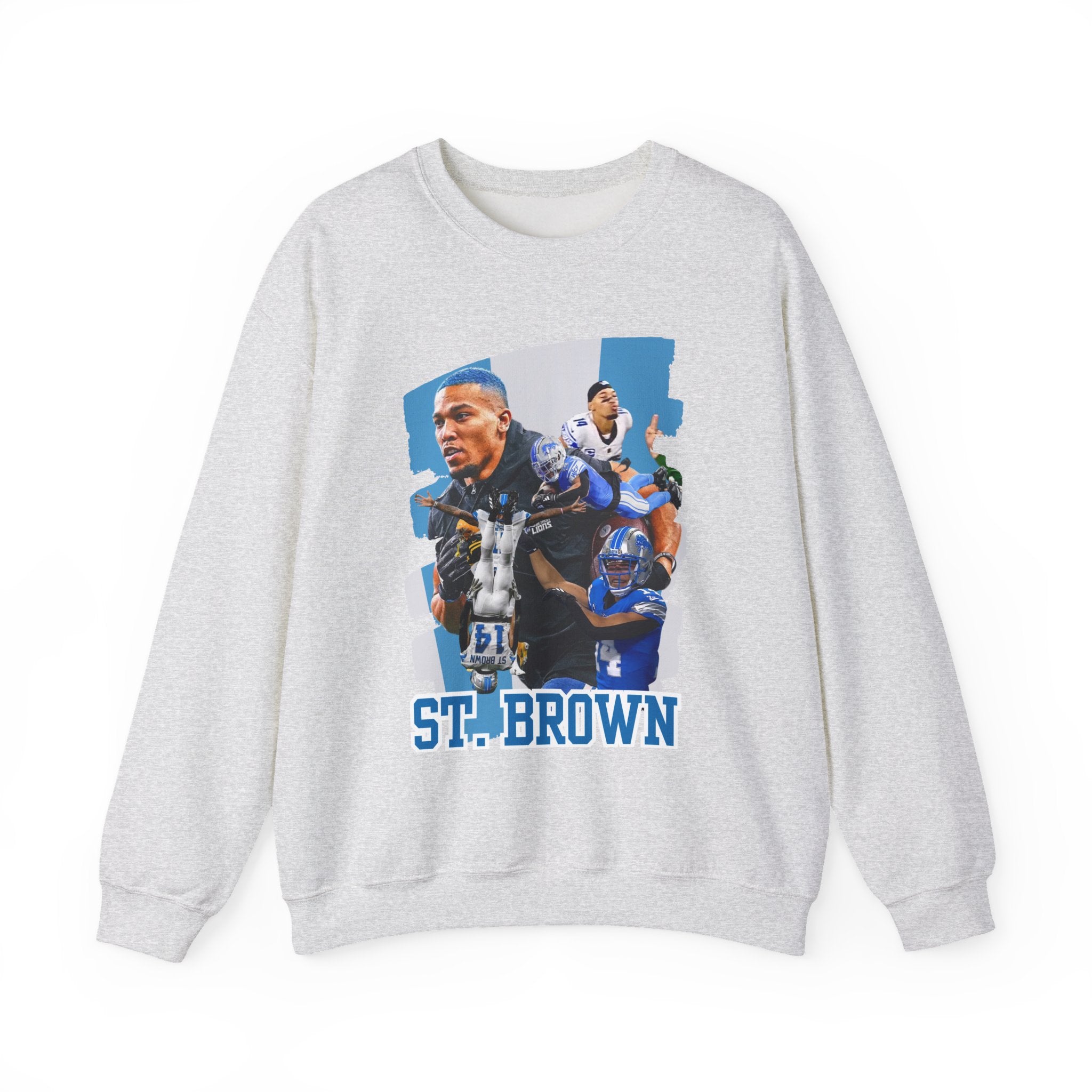 Detroit Football Wide Receiver Energy Sweatshirt | Game Day Crewneck