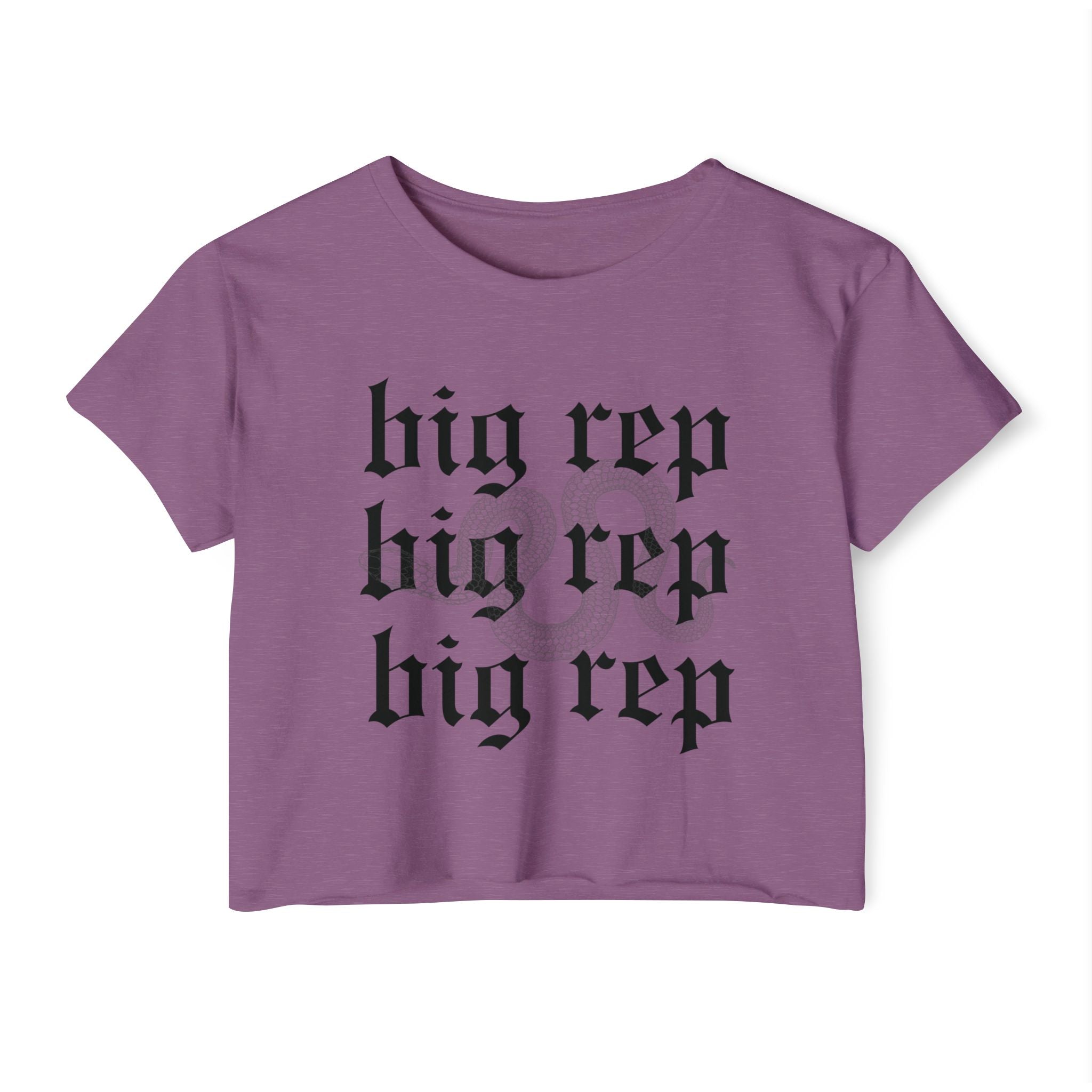 Big Rep Crop Top | Empowered Feminine Fashion