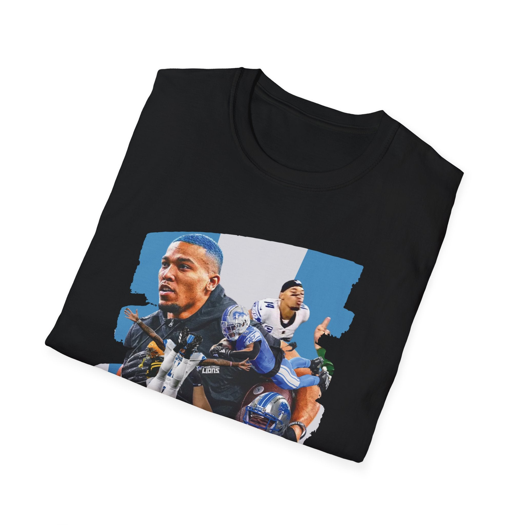 Detroit Football Wide Receiver Energy T-Shirt | St. Brown Game Day Shirt