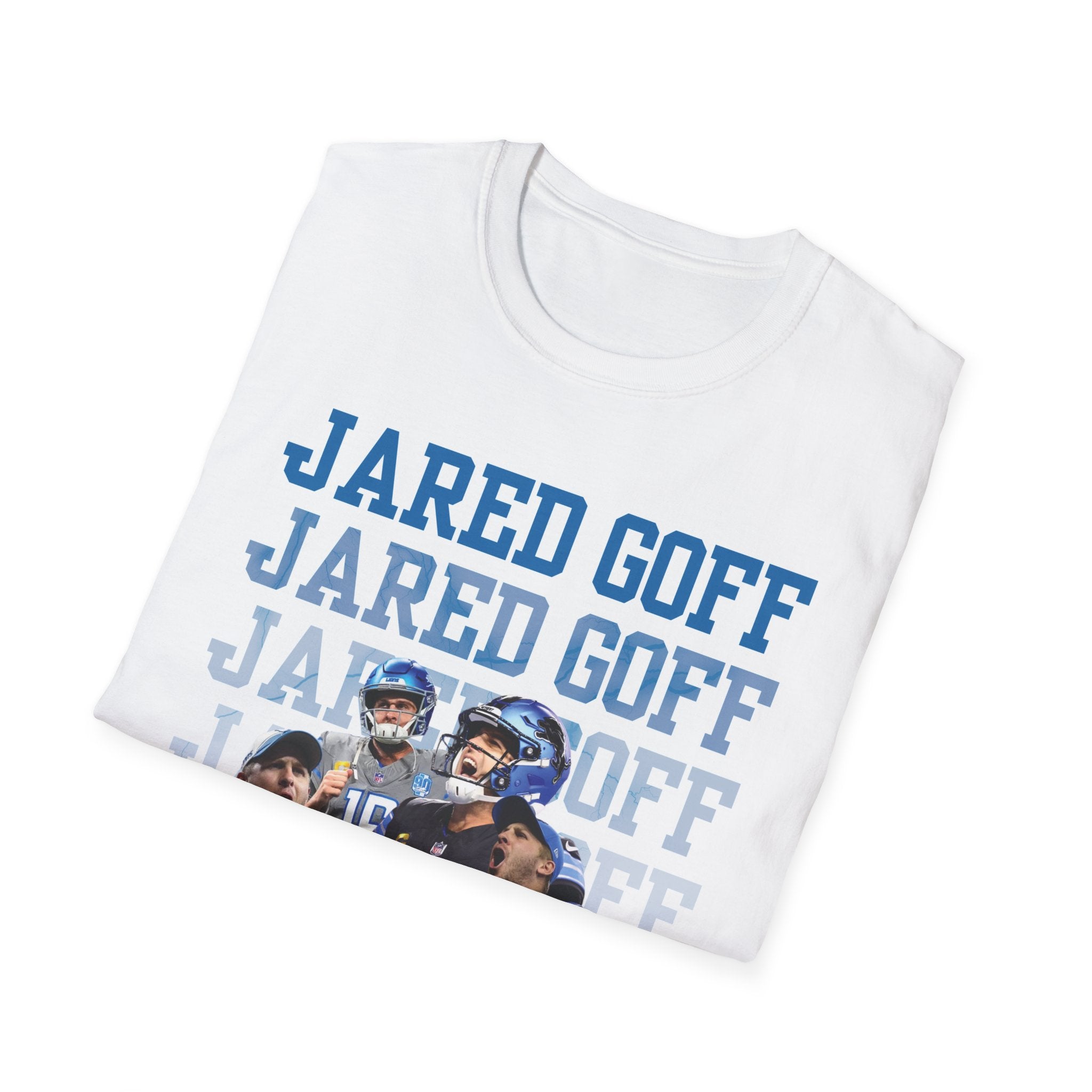 Detroit Football QB1 Chant T-Shirt | Game Day Shirt for Fans