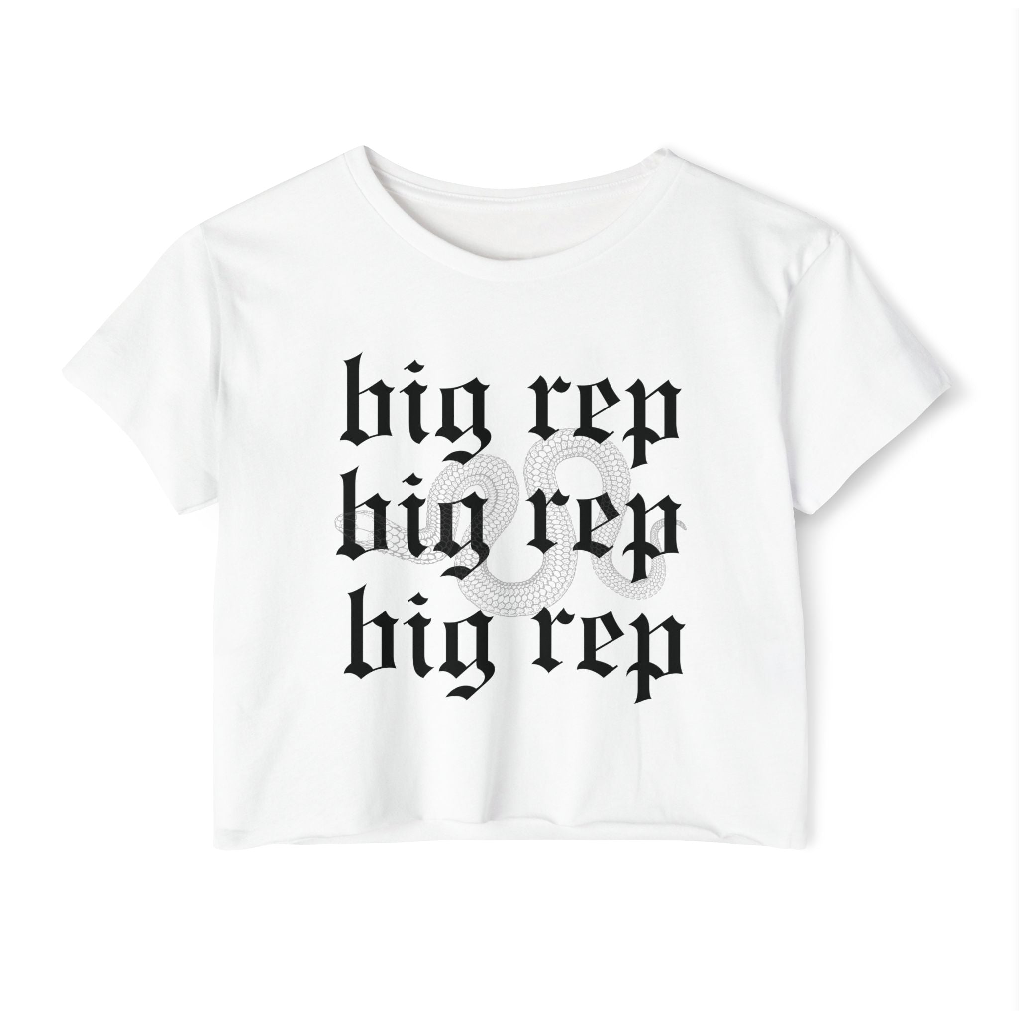 Big Rep Crop Top | Empowered Feminine Fashion