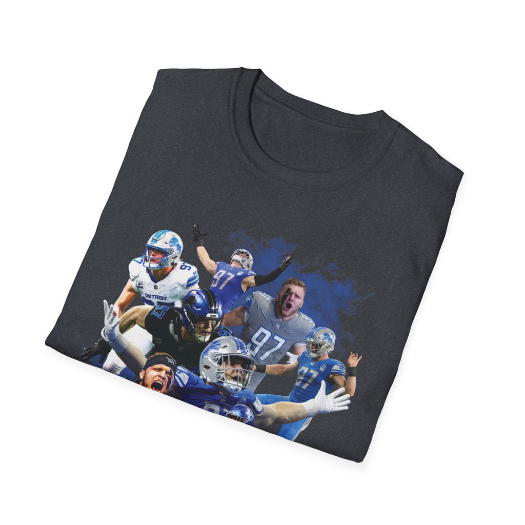 Detroit Football Defensive Grit T-Shirt |  Hutchinson Game Day Fan Shirt