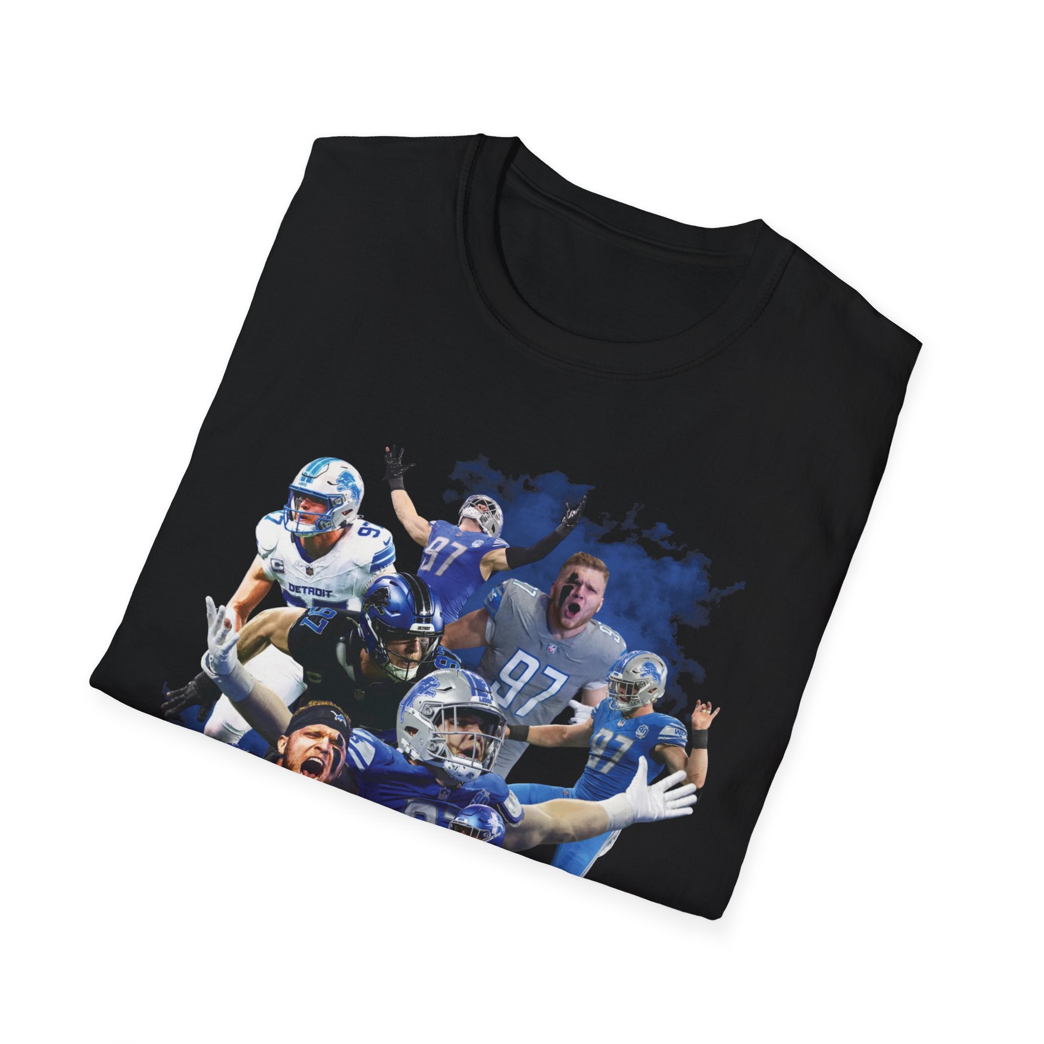 Detroit Football Defensive Grit T-Shirt |  Hutchinson Game Day Fan Shirt