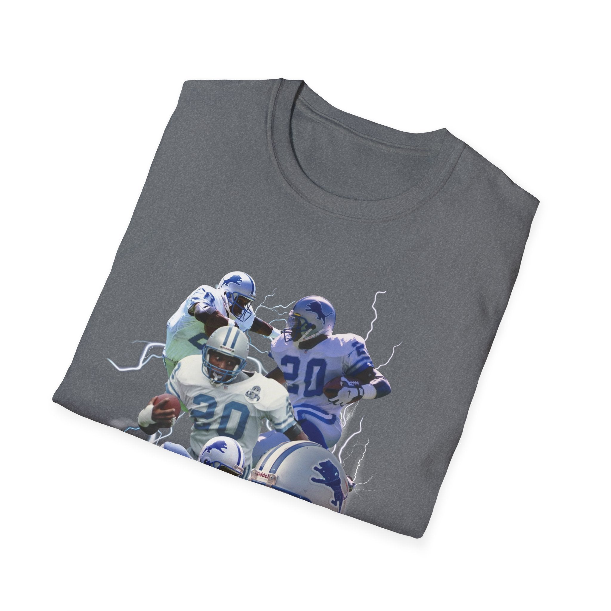 Detroit Football Legend T-Shirt | Sanders Game Day Fan Shirt