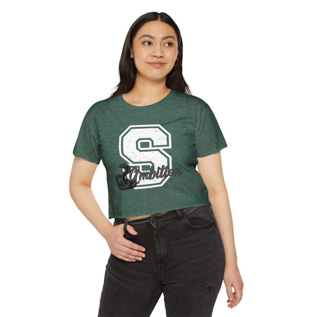 Wizard House Pride Varsity Crop Top Shirt