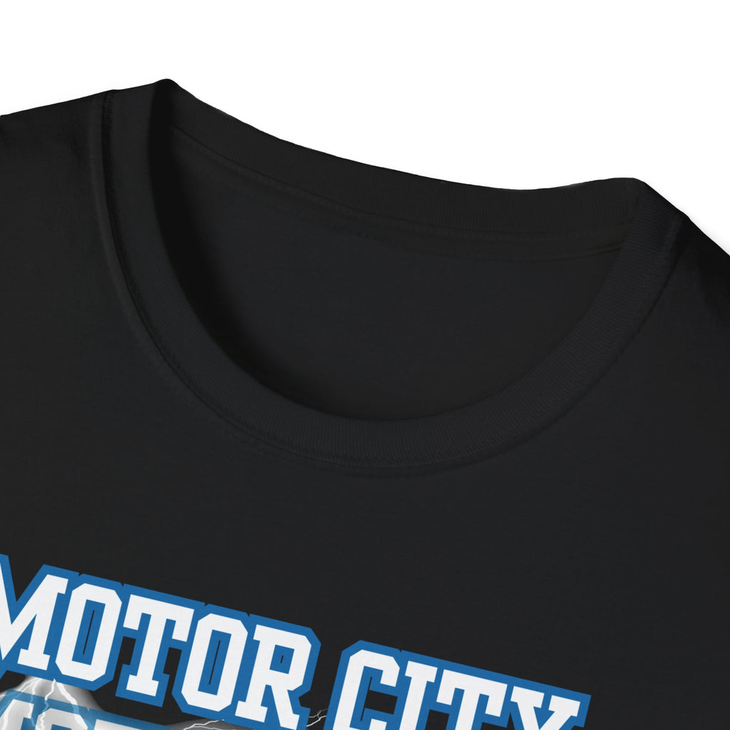 Detroit Football Coach Energy T-Shirt | Motor City Campbell Game Day T-Shirt