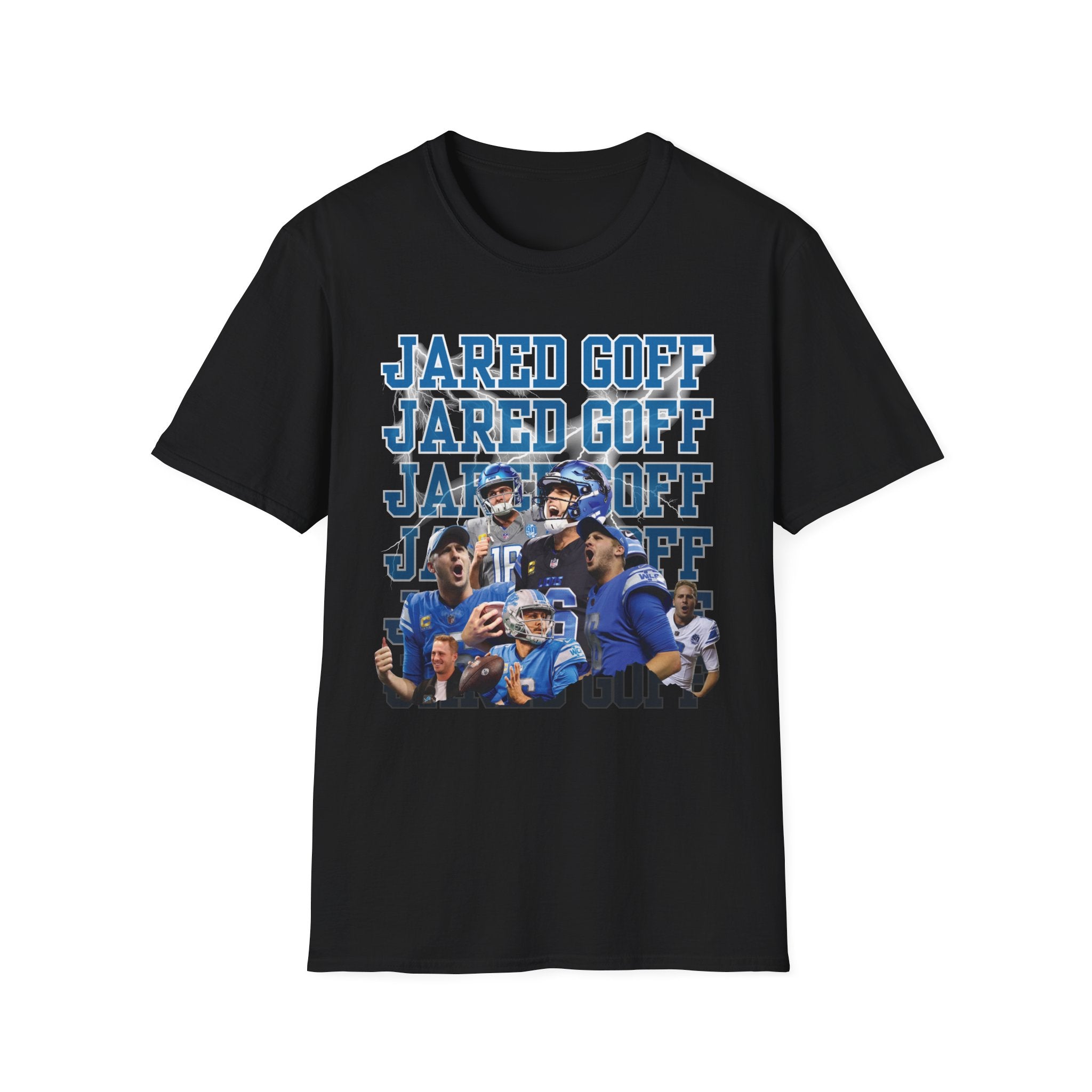 Detroit Football QB1 Chant T-Shirt | Game Day Shirt for Fans