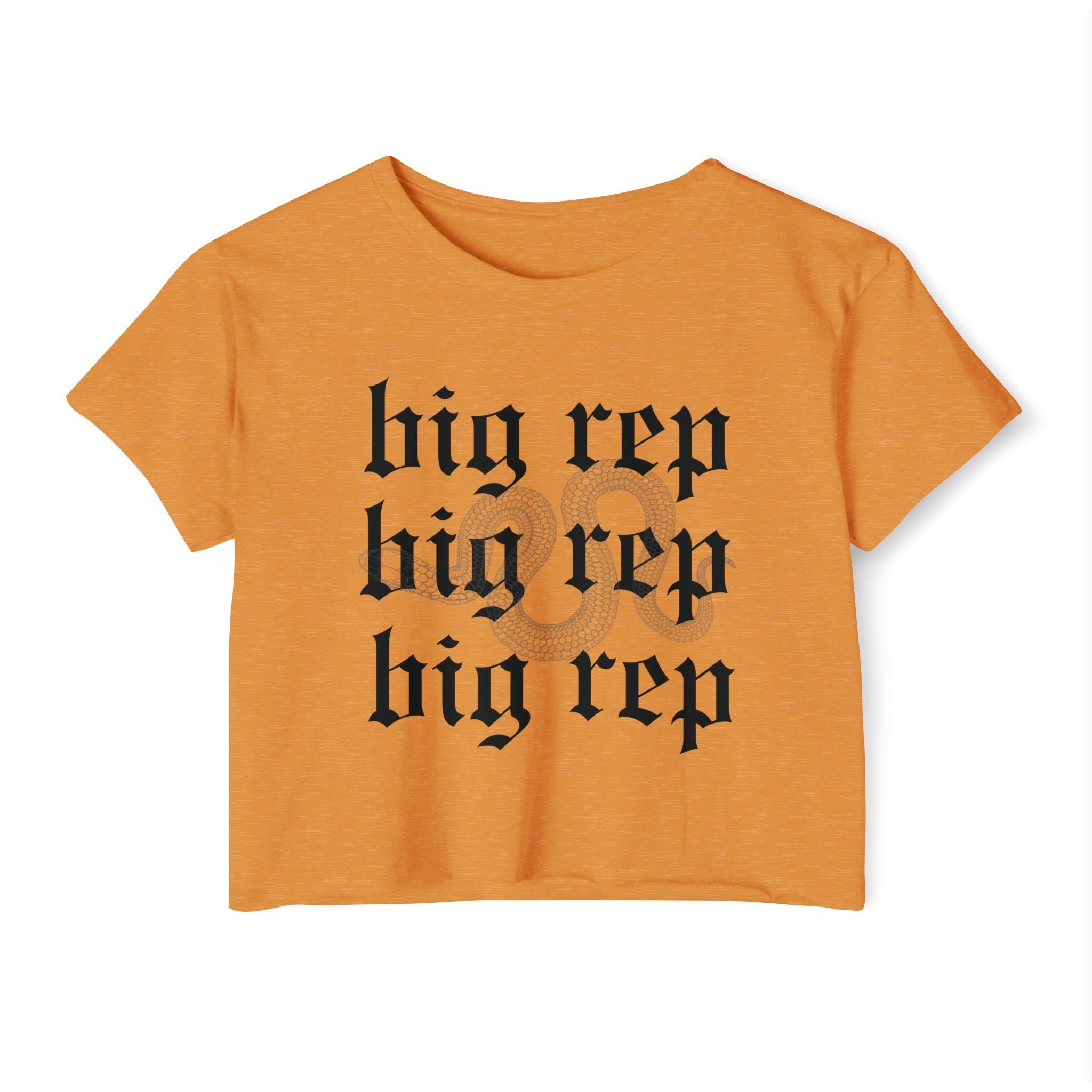 Big Rep Crop Top | Empowered Feminine Fashion