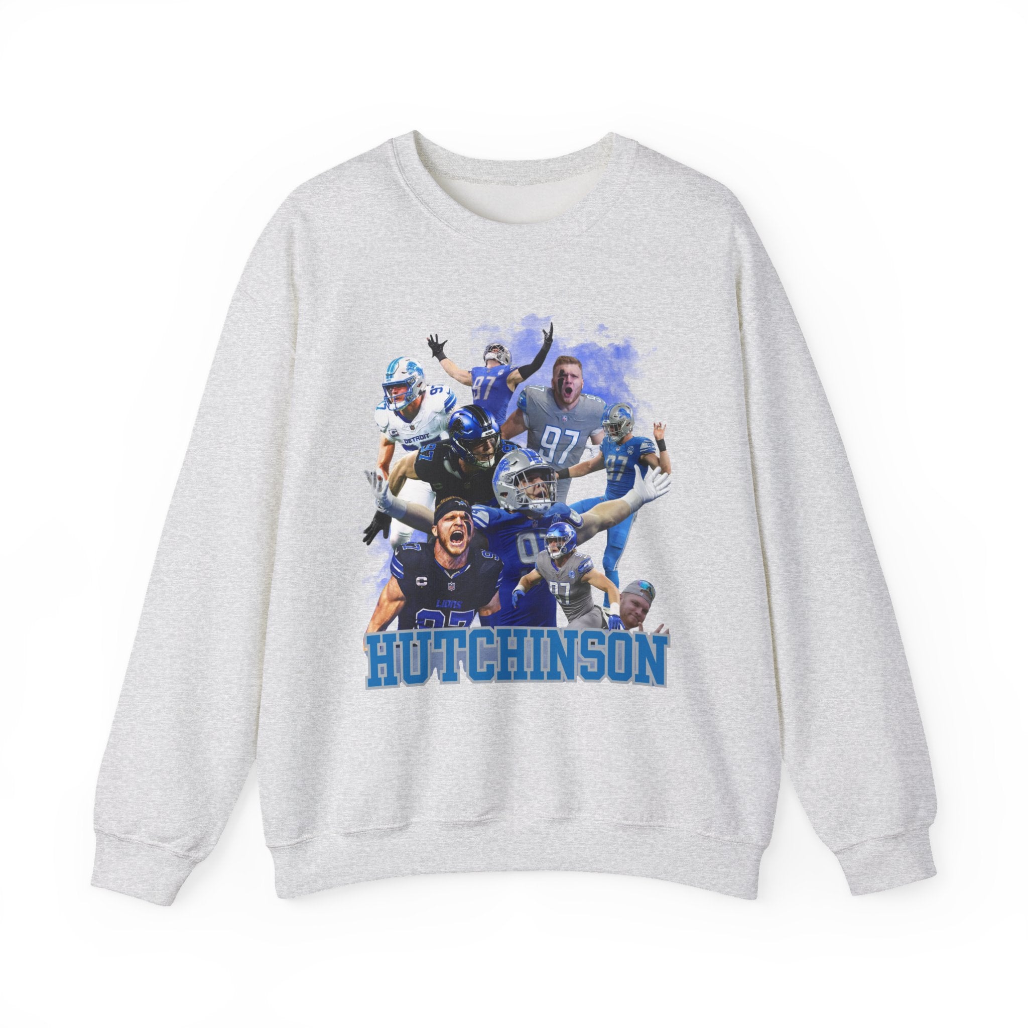 Detroit Football Defensive Grit Sweatshirt |  Edge Game Day Fan Crewneck