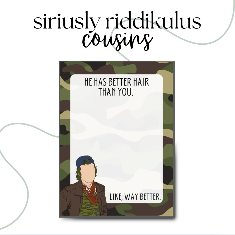 Hair Hero Notepad | Retro Pop-Culture Inspired