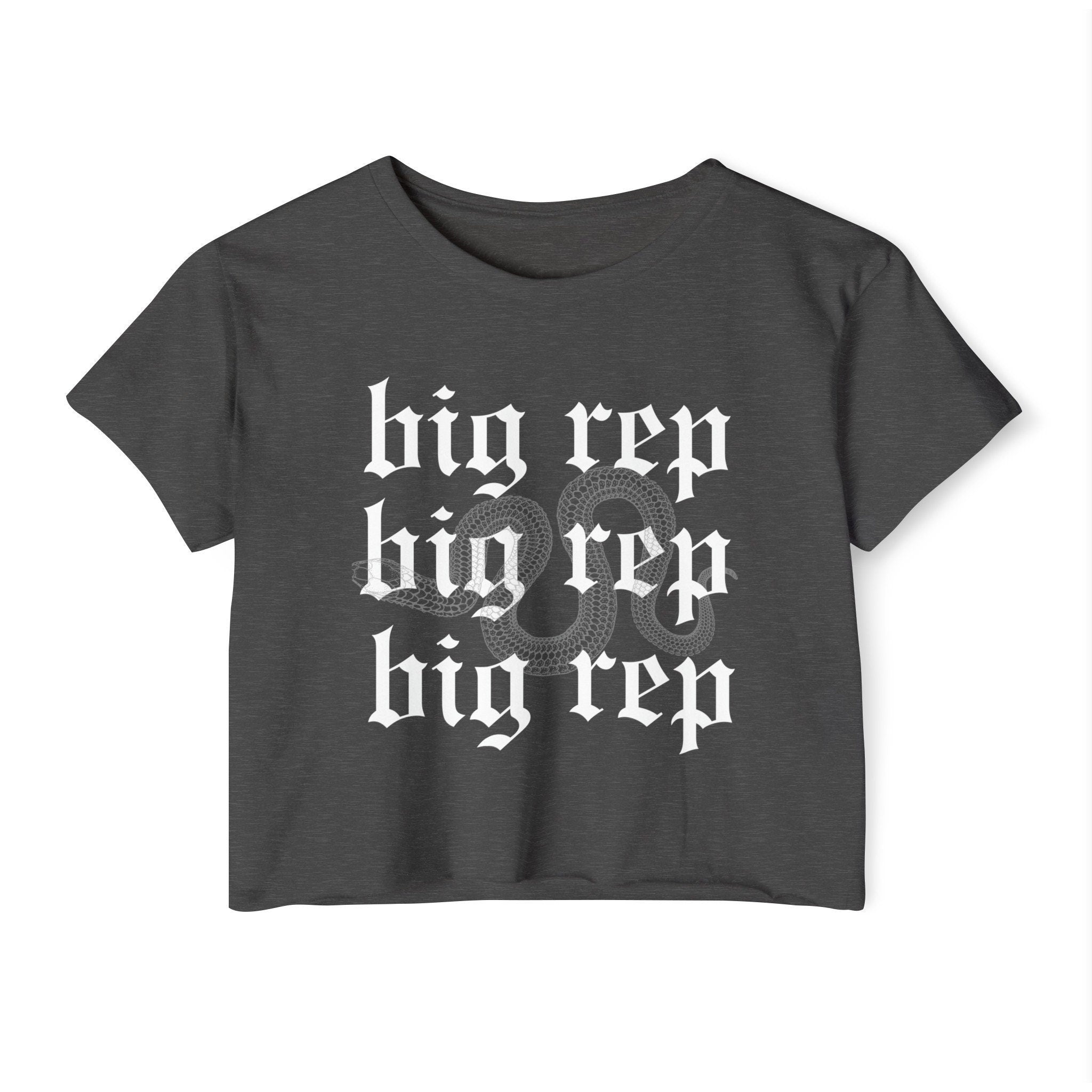 Big Rep Crop Top | Empowered Feminine Fashion