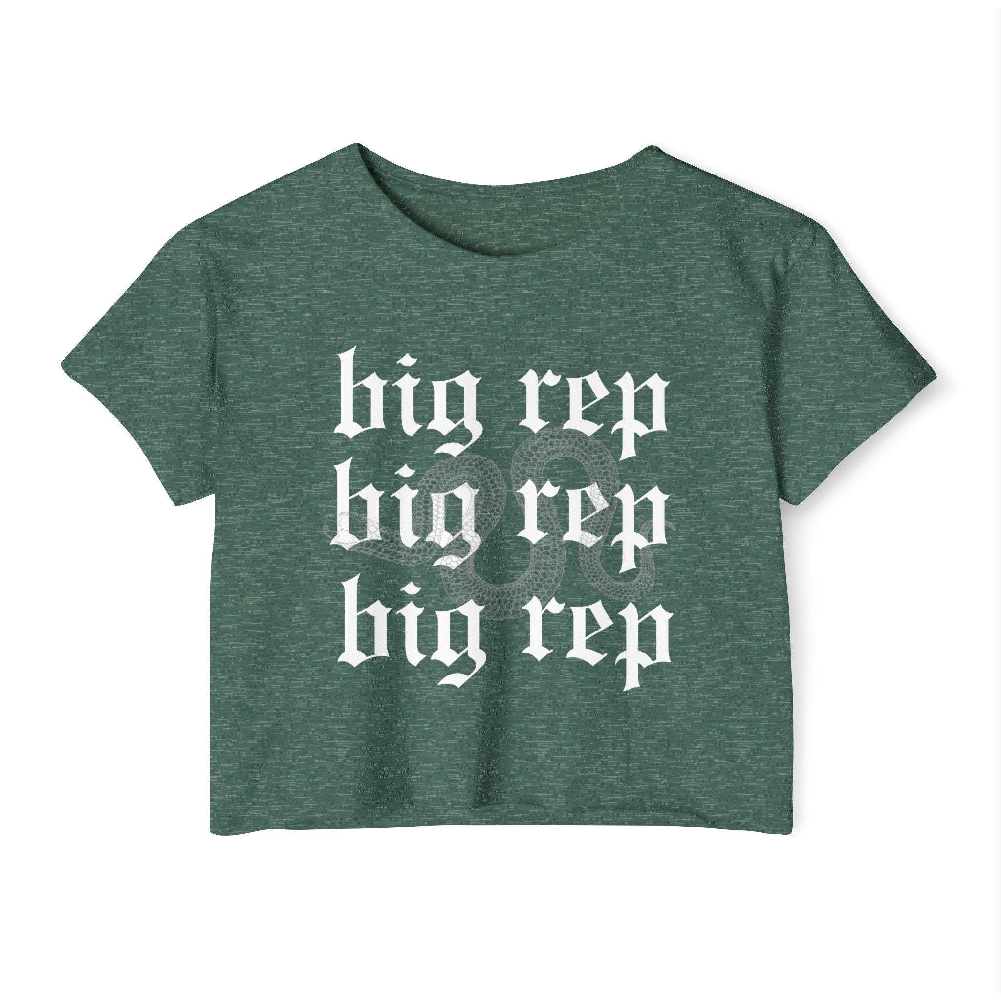 Big Rep Crop Top | Empowered Feminine Fashion