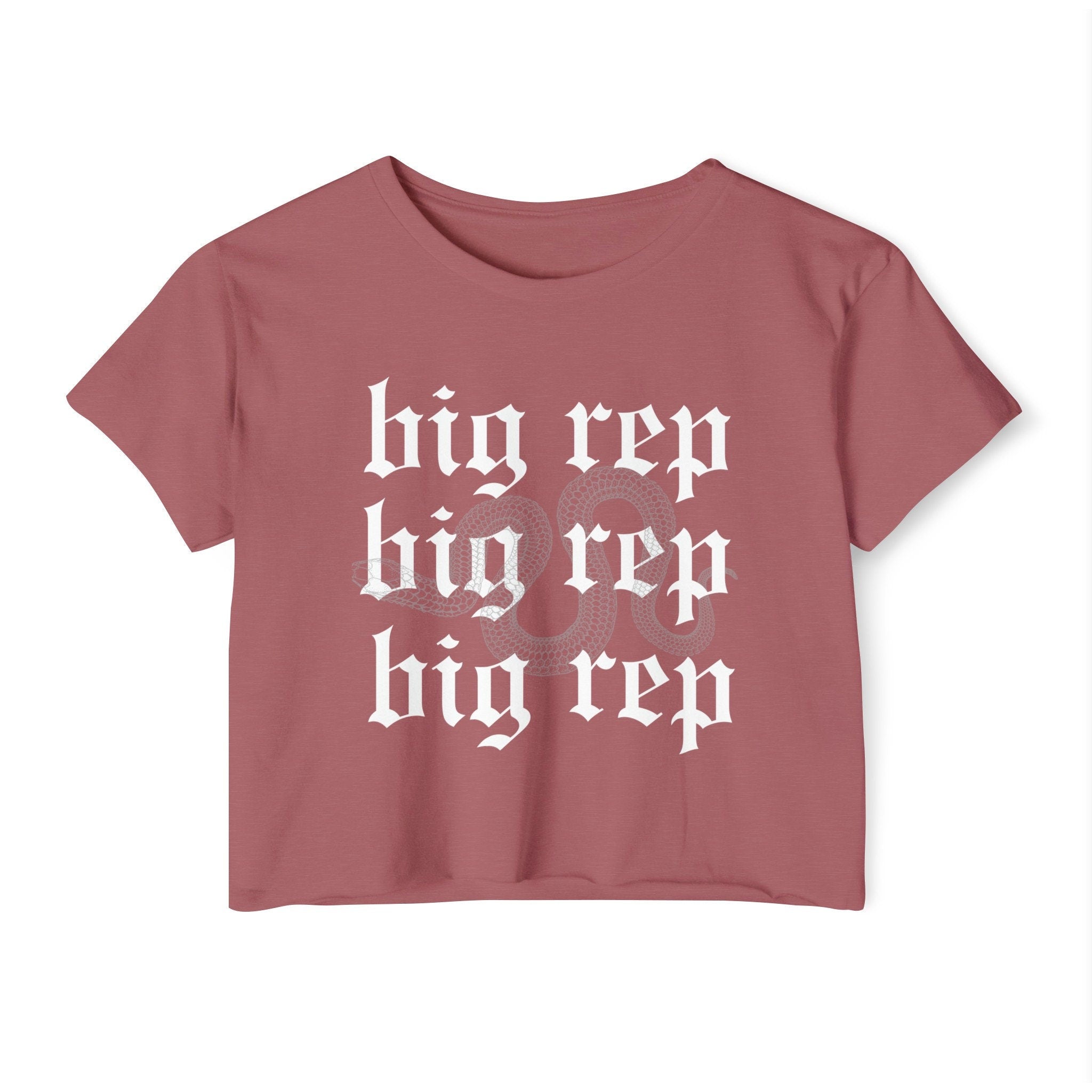 Big Rep Crop Top | Empowered Feminine Fashion