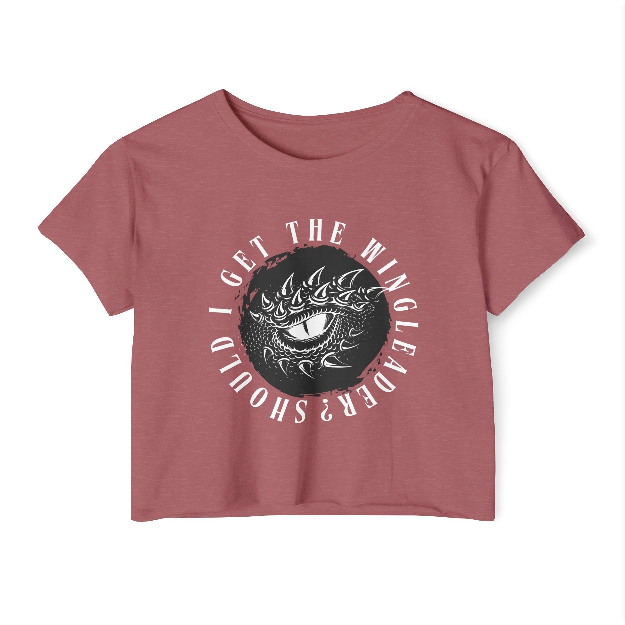 Dragon Rider Crop Top | Bookish Romantasy Shirt