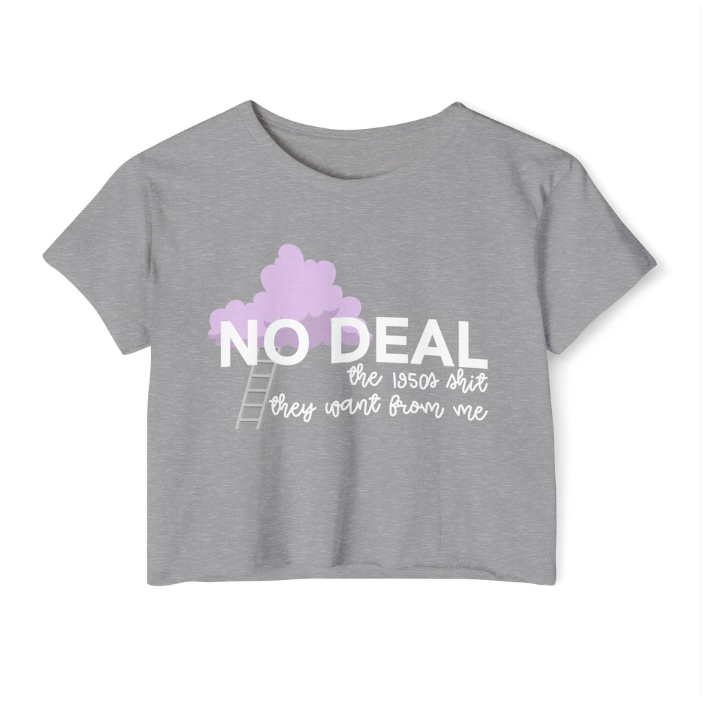 No Deal Crop Top | Empowered Feminine Fashion