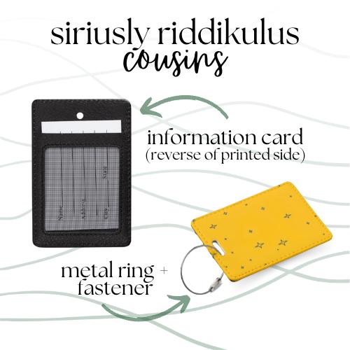 Magical Wizard Travel Luggage Tag: All Destinations, Nothing Underwater