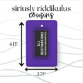 Magical Wizard Travel Luggage Tag: All Destinations, Nothing Underwater