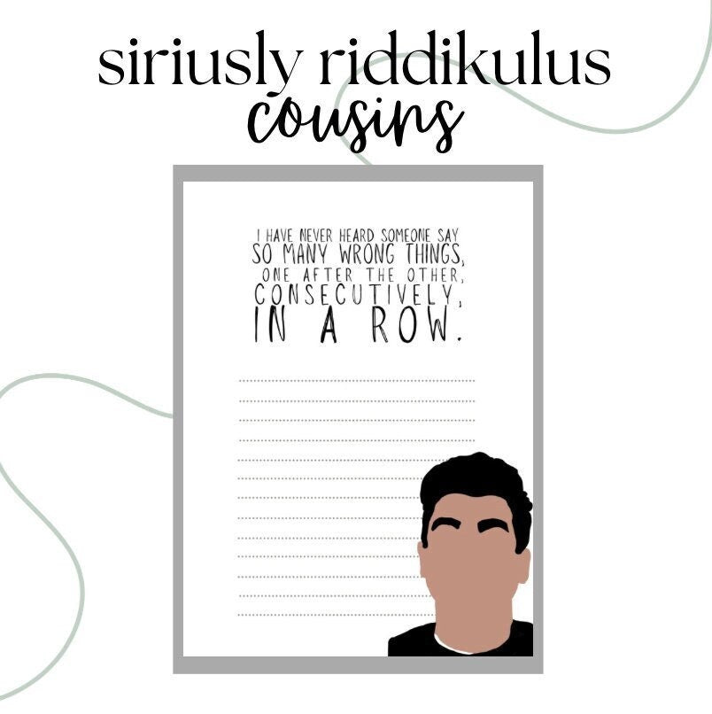 Wrong Things, Consecutively in a Row Notepad | Funny David To-Do List