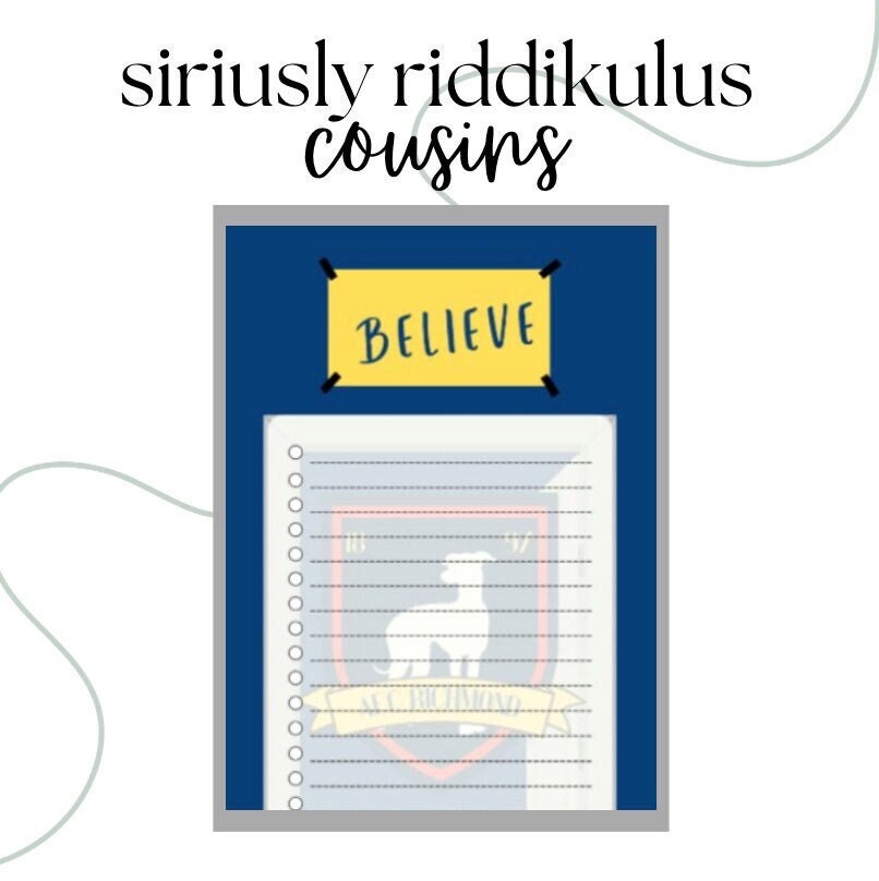 BELIEVE Notepad | Lasso Inspired To-Do List