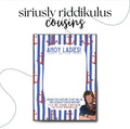 Ahoy Ladies Notepad | Funny Steve Inspired To-Do List