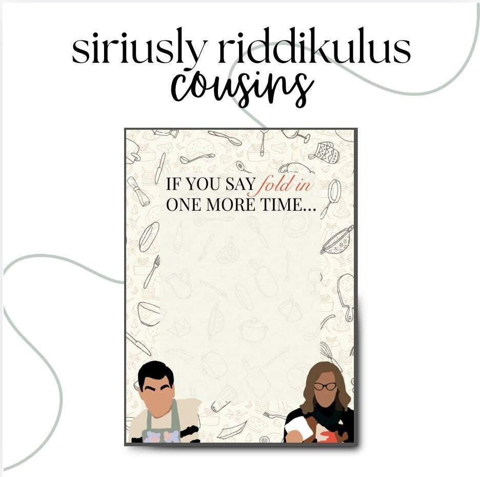 Fold It In Notepad | Funny David & Moira Inspired To-Do List