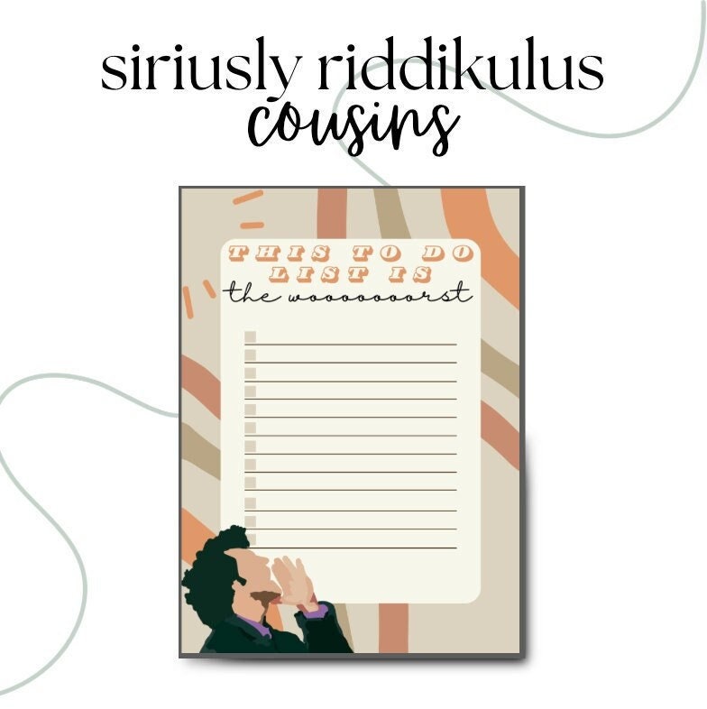 This Is To Do List Is The Worst Notepad | Funny Park Rec Inspired To-Do List